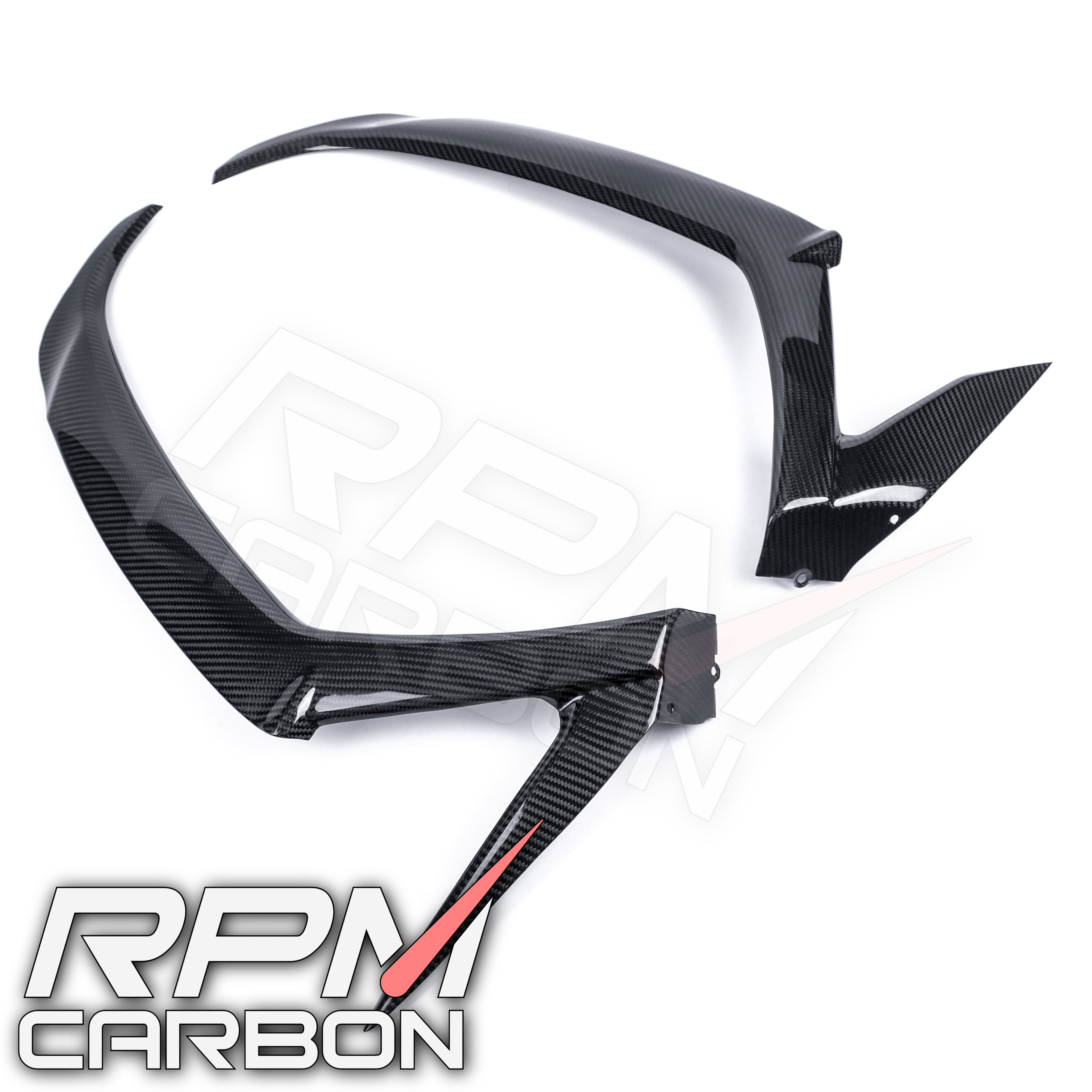 Kawasaki ZX-10R 2011+ Carbon Fiber Upper Side Fairings
