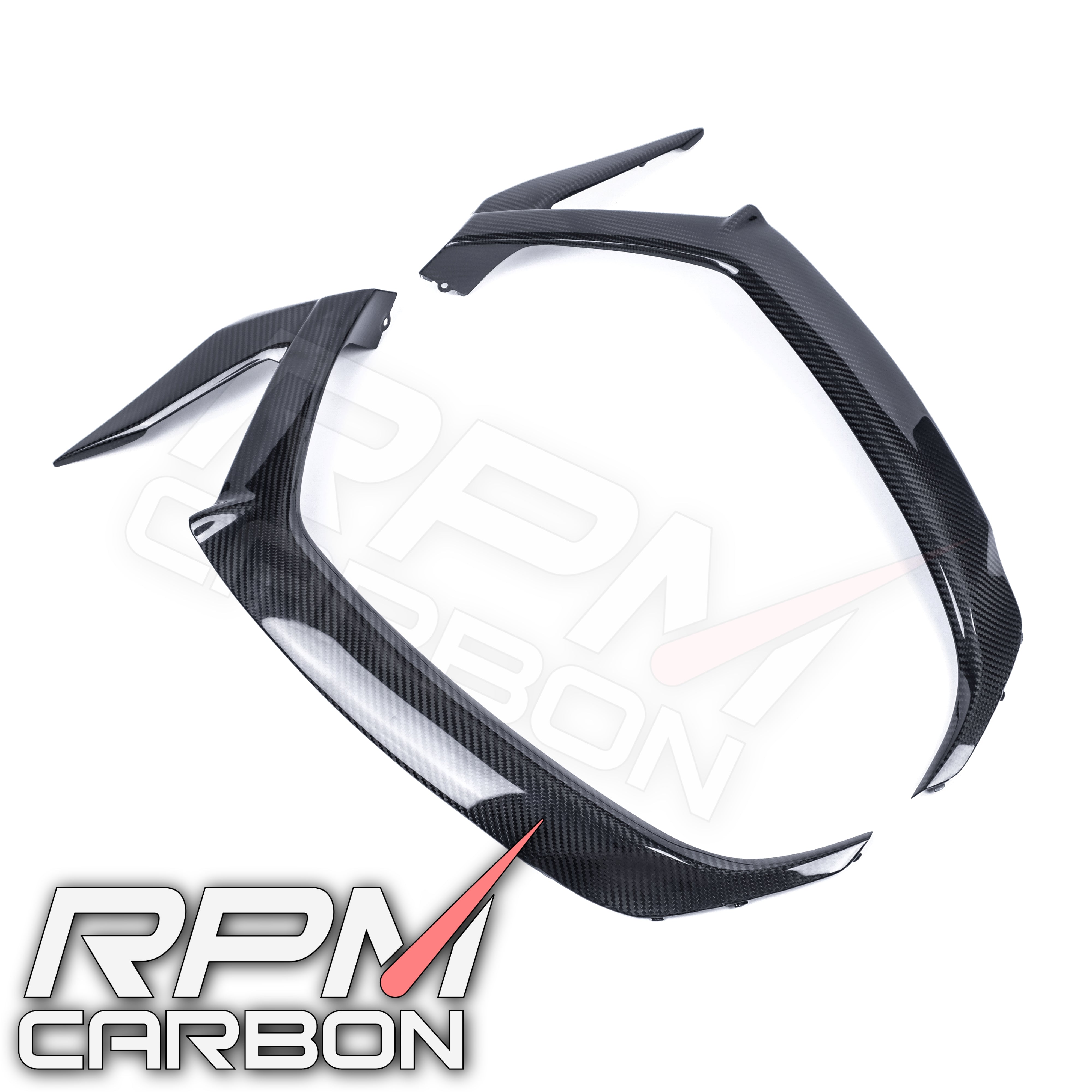 Kawasaki ZX-10R 2011+ Carbon Fiber Upper Side Fairings