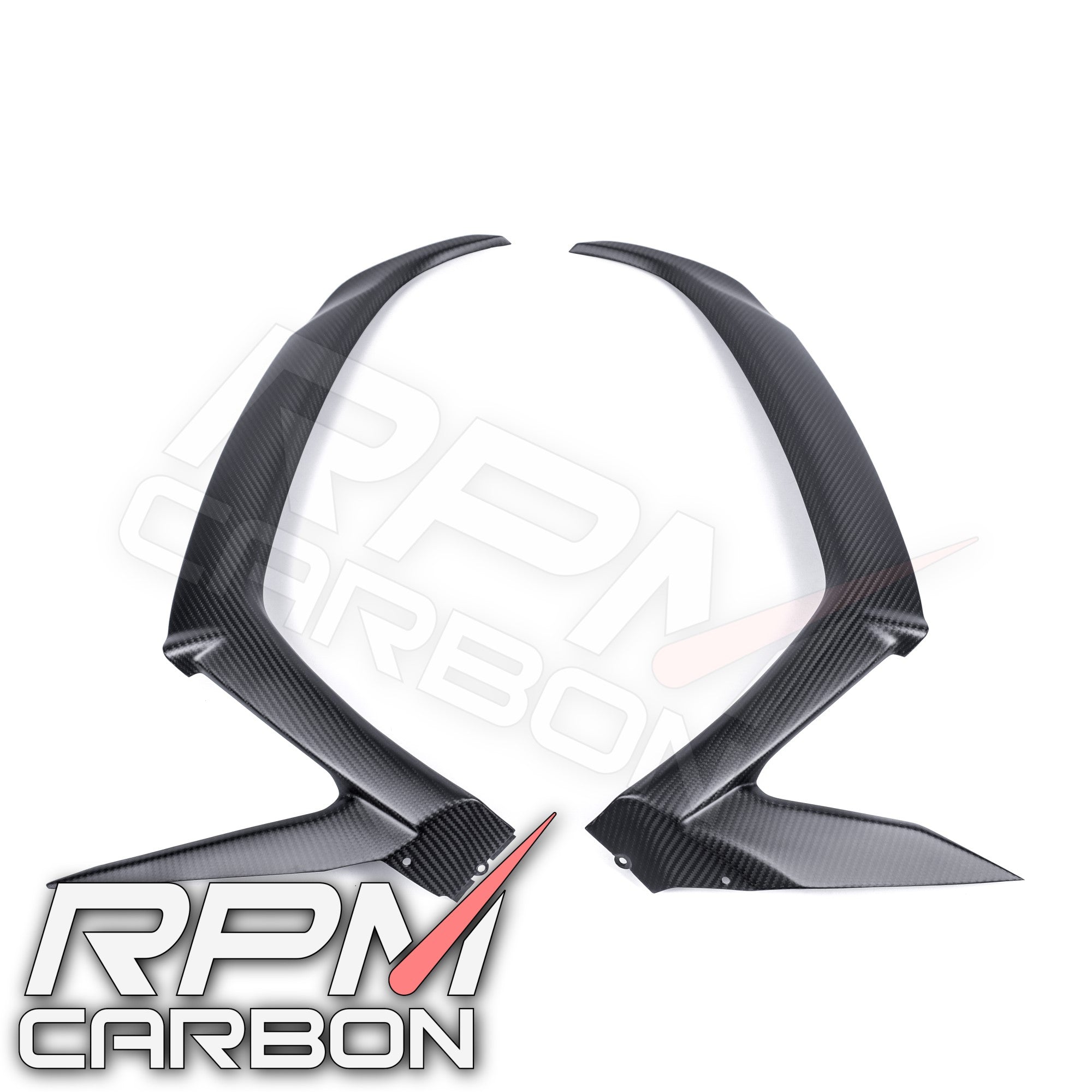 カーボンフレーム Kawasaki ZX-10R 2011+ Carbon Fiber Upper Side Fairings