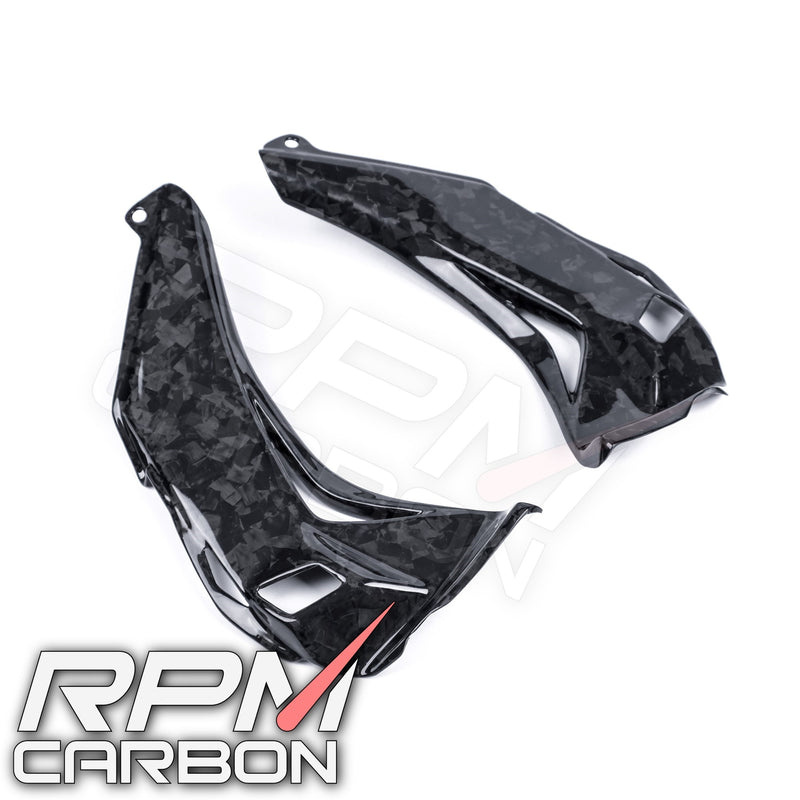 Kawasaki ZX-10R Carbon Fiber Dash panel Side Covers