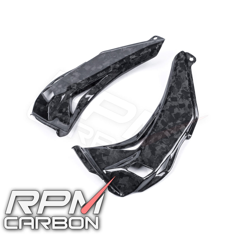 Kawasaki ZX-10R Carbon Fiber Dash panel Side Covers