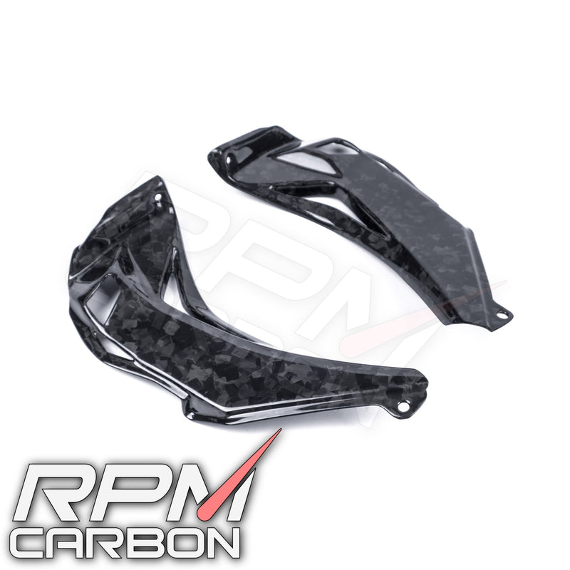 Kawasaki ZX-10R Carbon Fiber Dash panel Side Covers