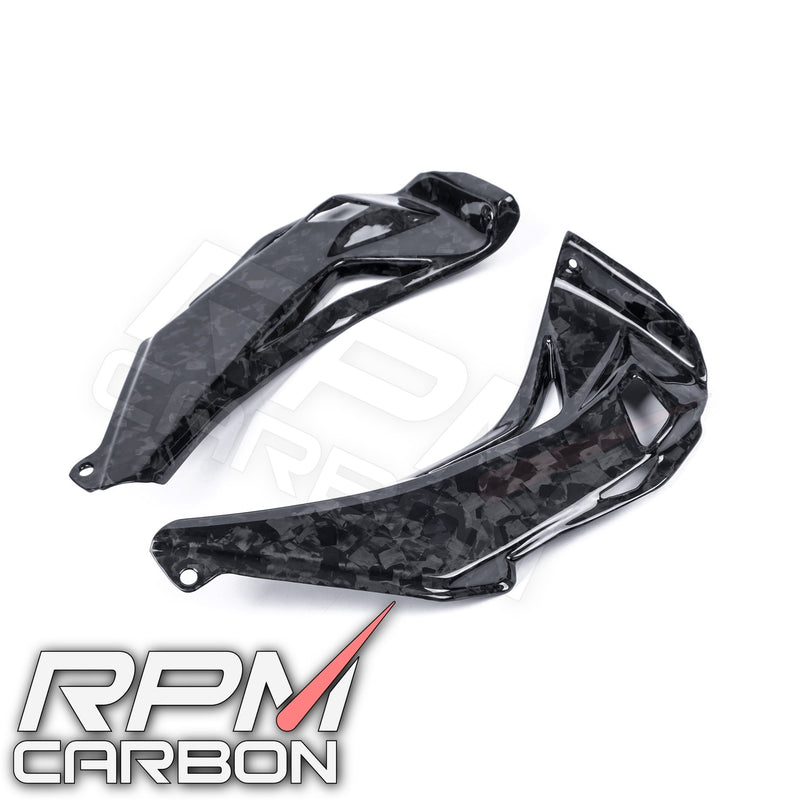 Kawasaki ZX-10R Carbon Fiber Dash panel Side Covers