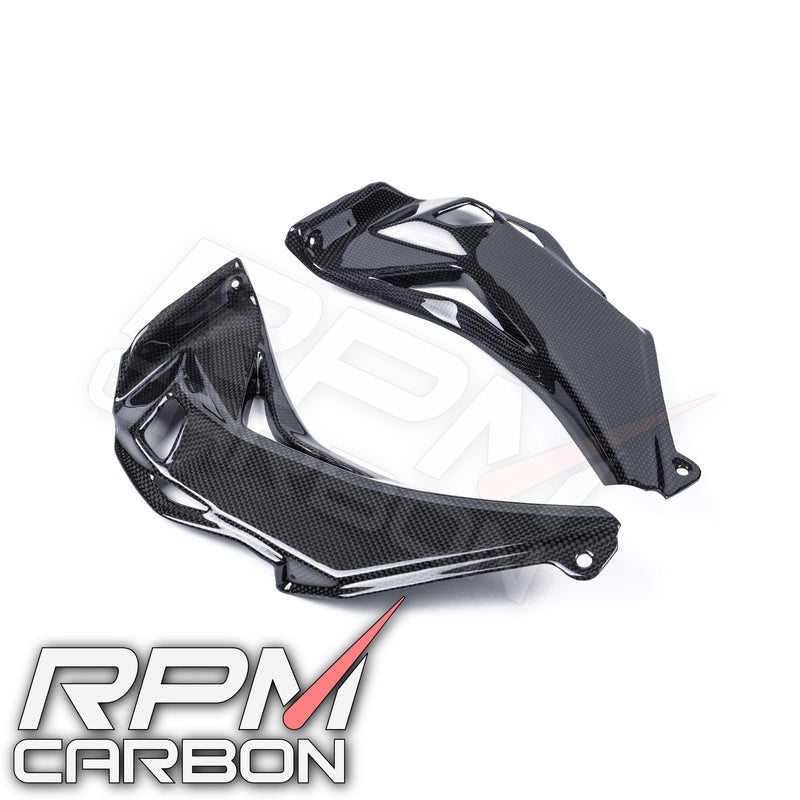 Kawasaki ZX-10R Carbon Fiber Dash panel Side Covers