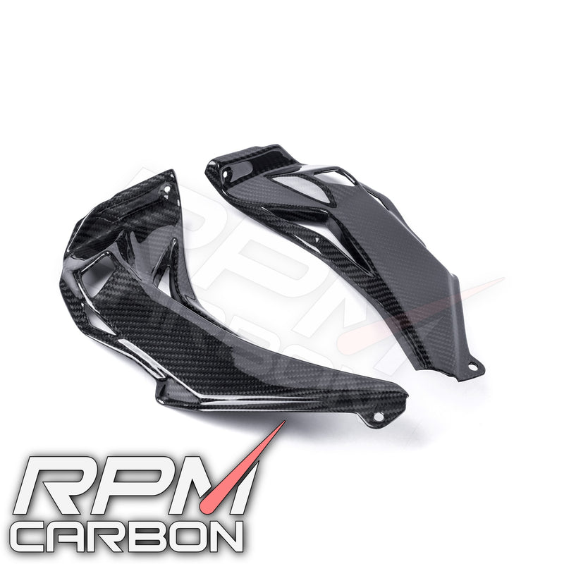 Kawasaki ZX-10R Carbon Fiber Dash panel Side Covers