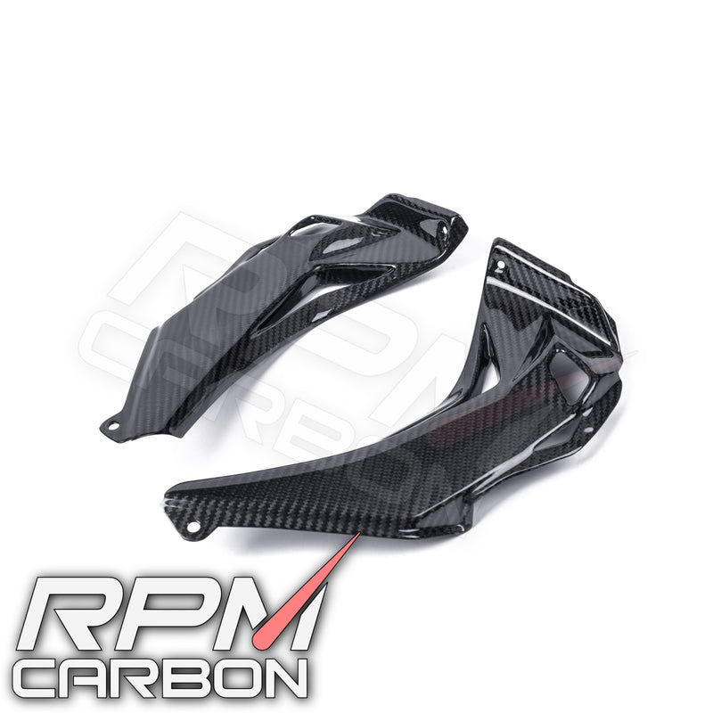 Kawasaki ZX-10R Carbon Fiber Dash panel Side Covers