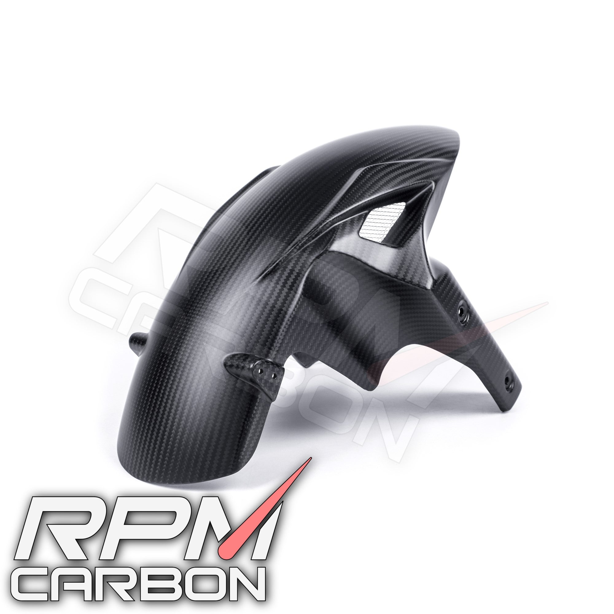 Kawasaki ZX-6R 2019+ Carbon Fiber Front Fender Hugger Mudguard
