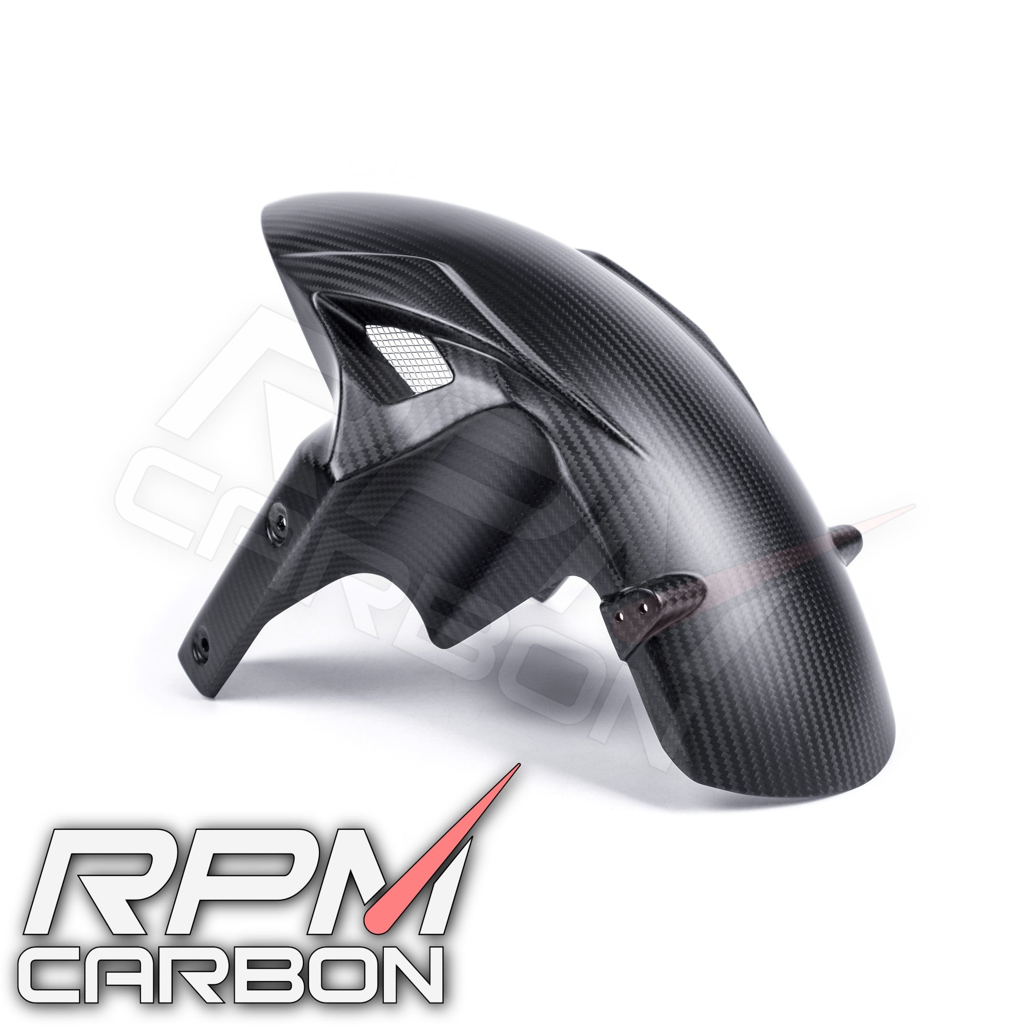 Kawasaki ZX-6R 2019+ Carbon Fiber Front Fender Hugger Mudguard