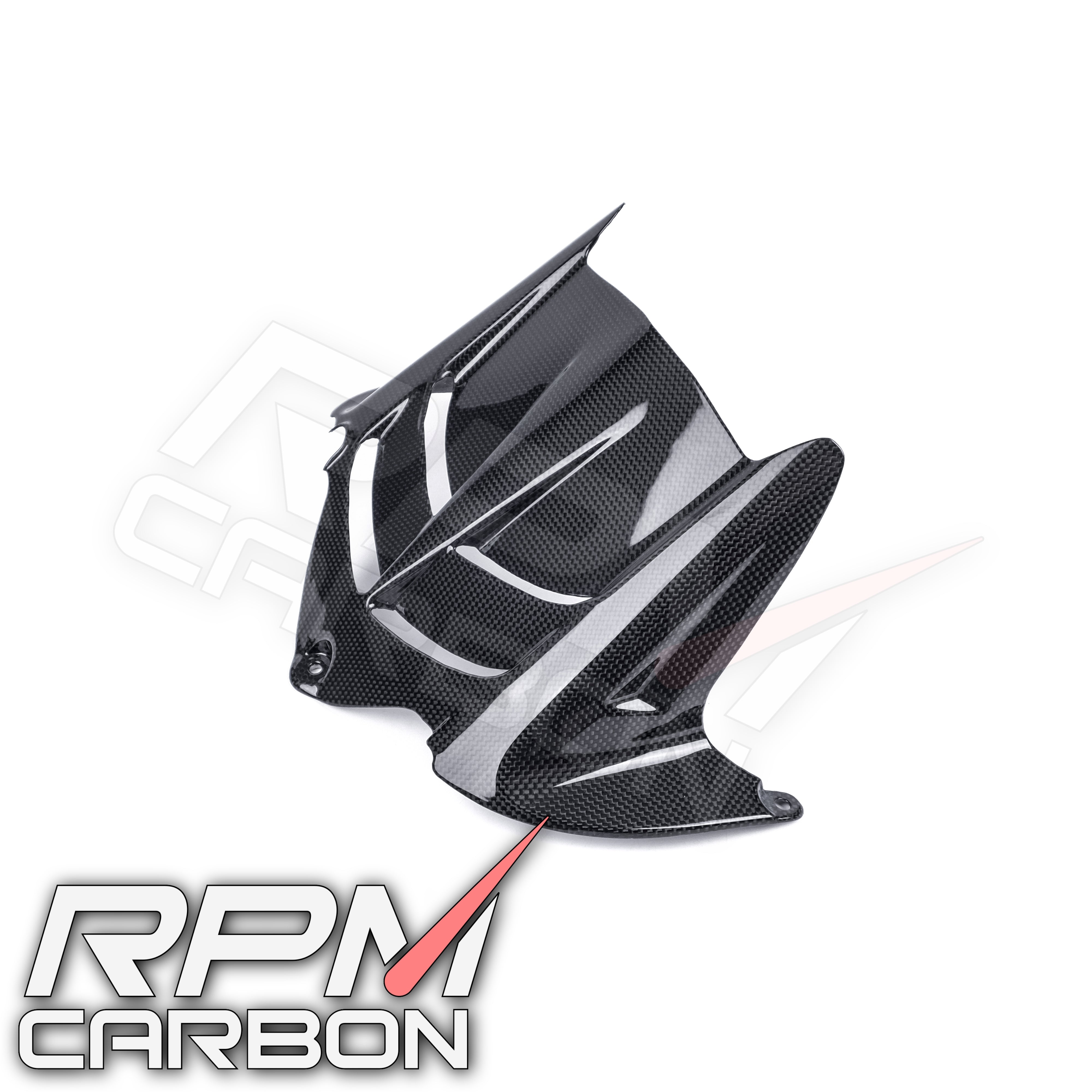 Kawasaki ZX-6R Carbon Fiber Rear Fender Hugger Mudguard