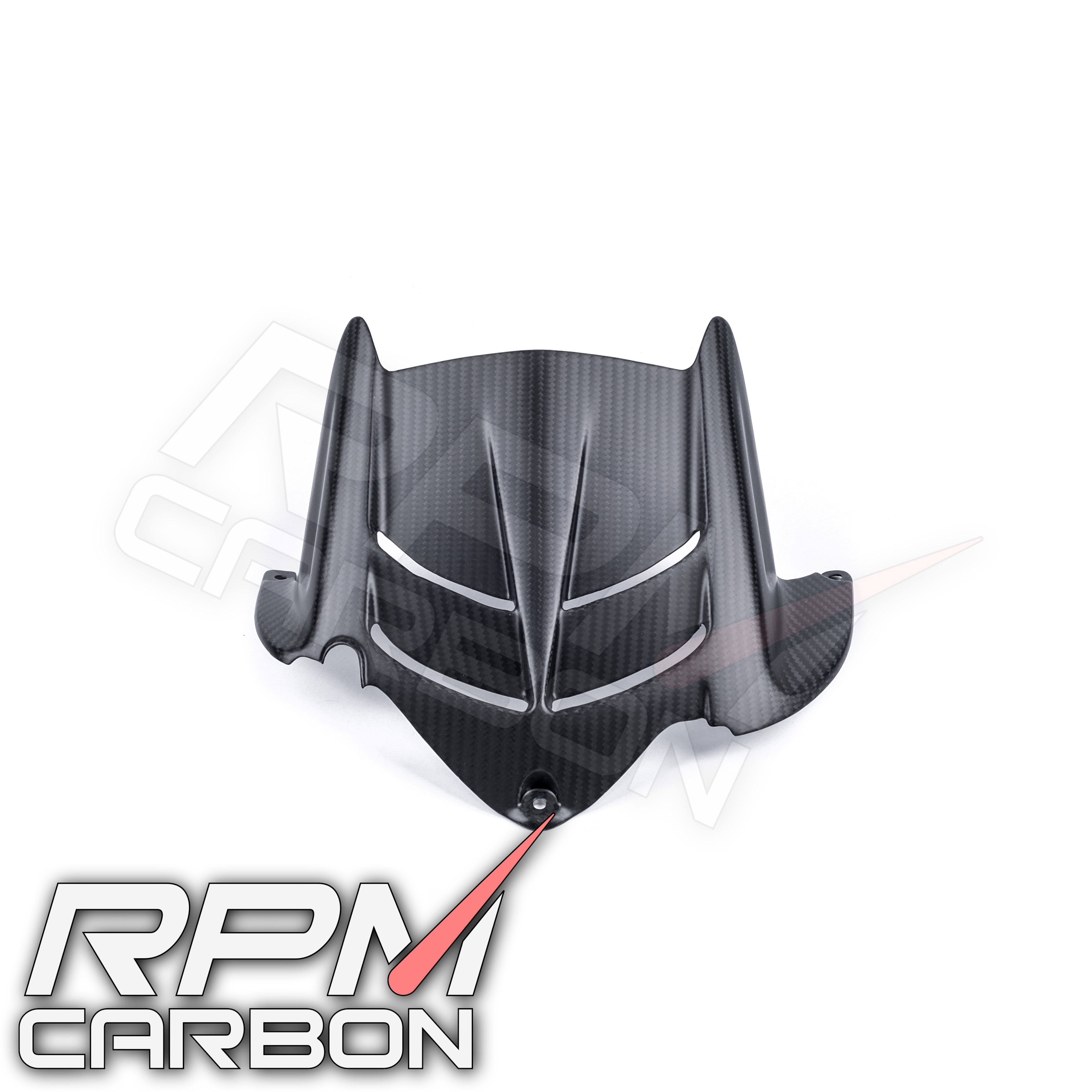 Kawasaki ZX-6R Carbon Fiber Rear Fender Hugger Mudguard