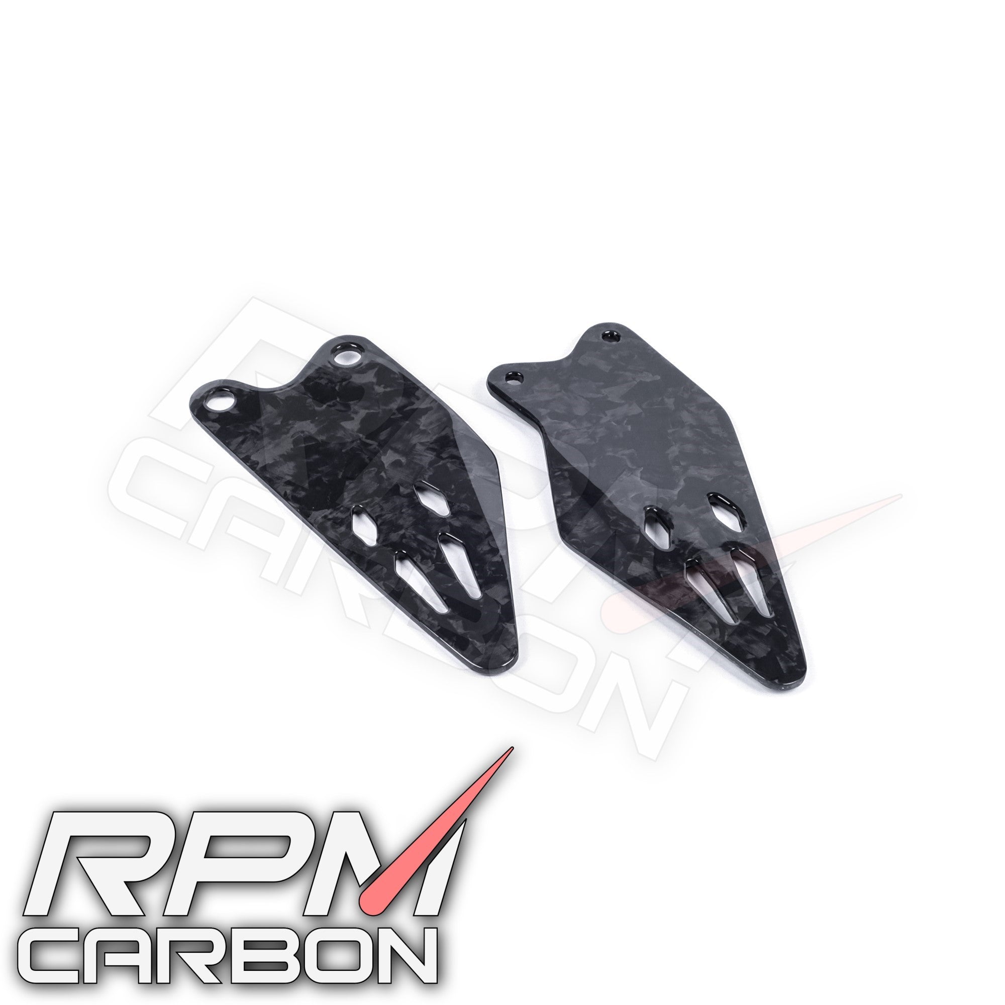 Kawasaki ZX-6R 2019+ Carbon Fiber Heel Guards