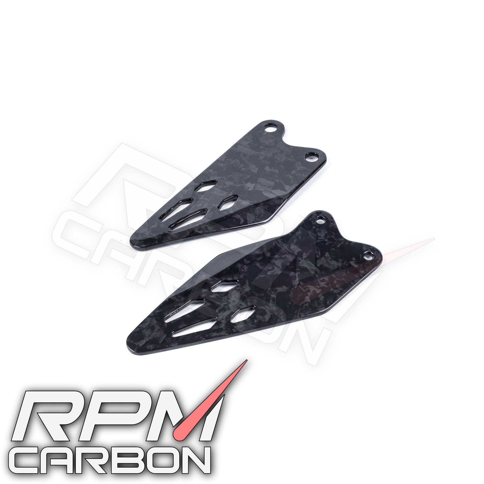 Kawasaki ZX-6R 2019+ Carbon Fiber Heel Guards