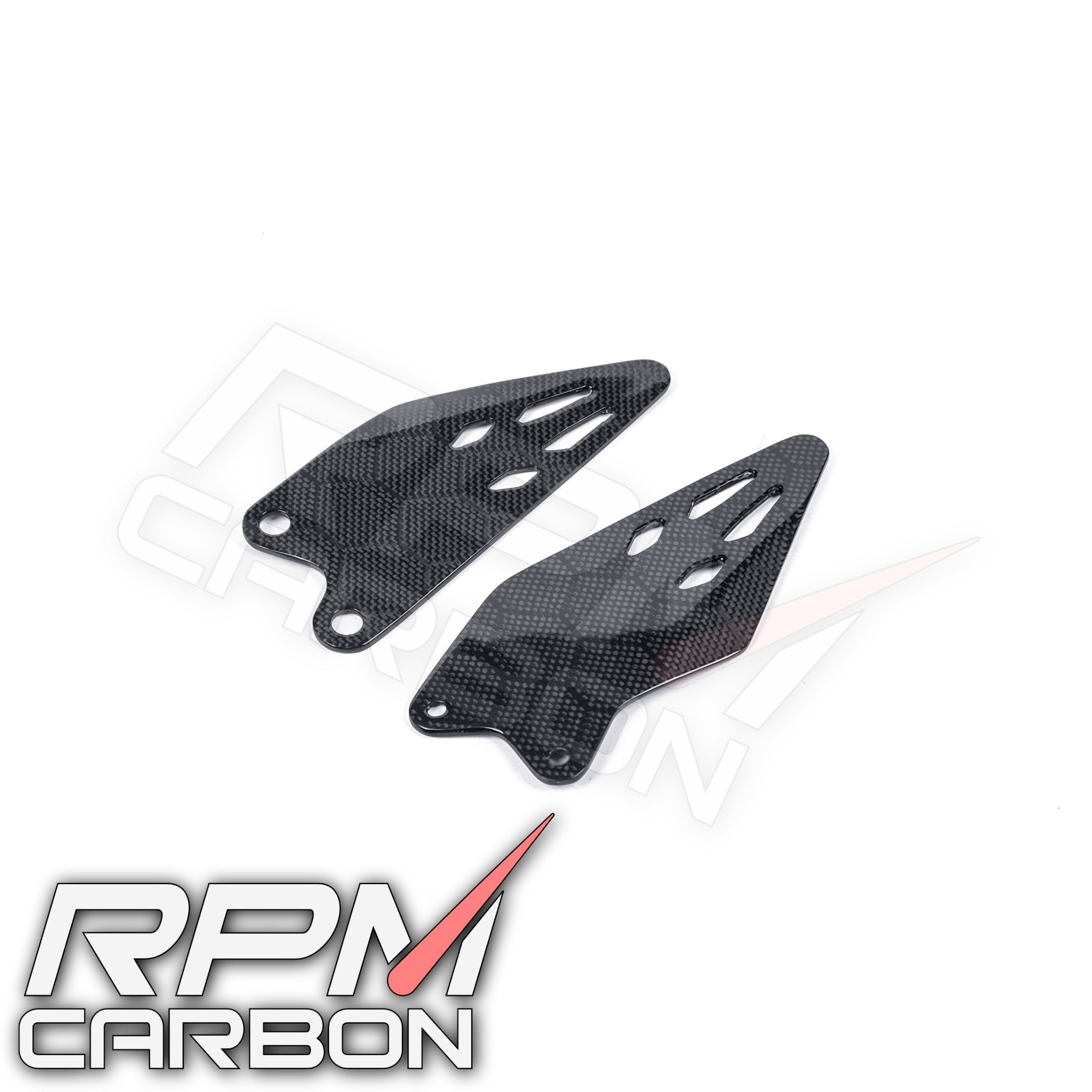 Kawasaki ZX-6R 2019+ Carbon Fiber Heel Guards