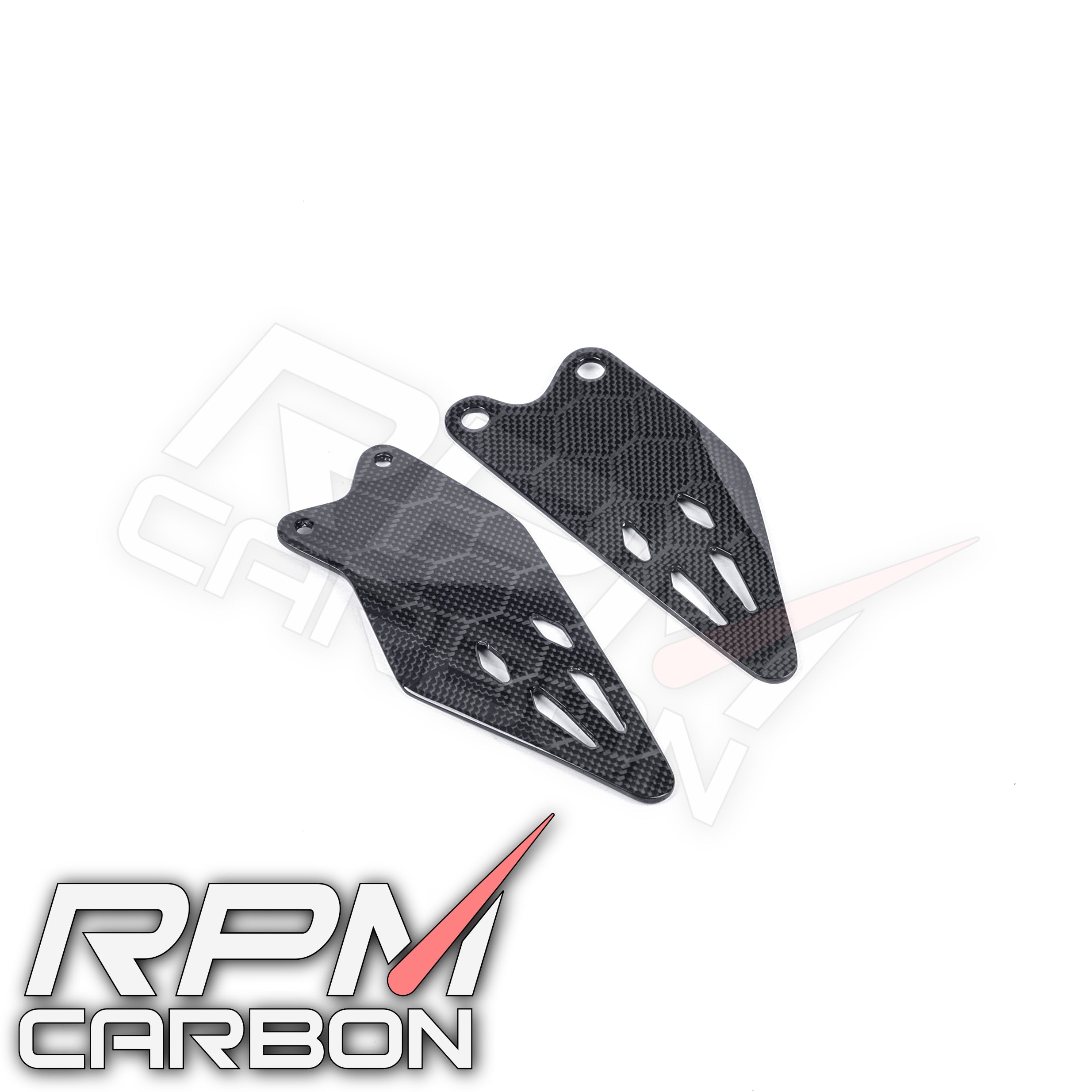 Kawasaki ZX-6R 2019+ Carbon Fiber Heel Guards