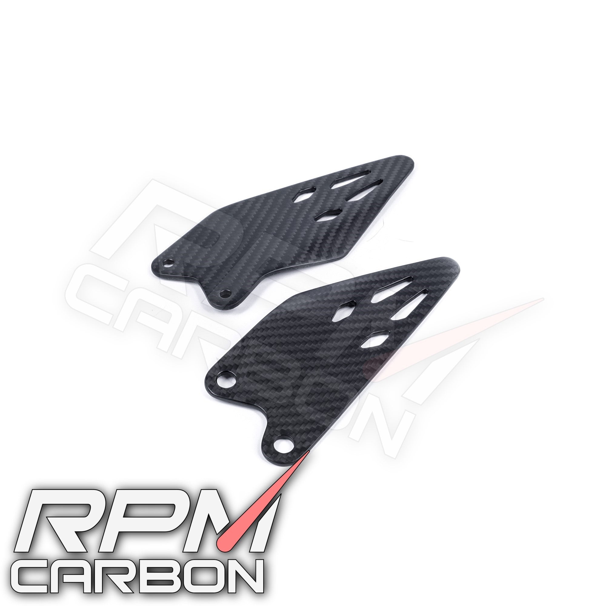 パーツ Gerrard Carbon Fiber Kawasaki ZX-6R 2019+ Heel Guards
