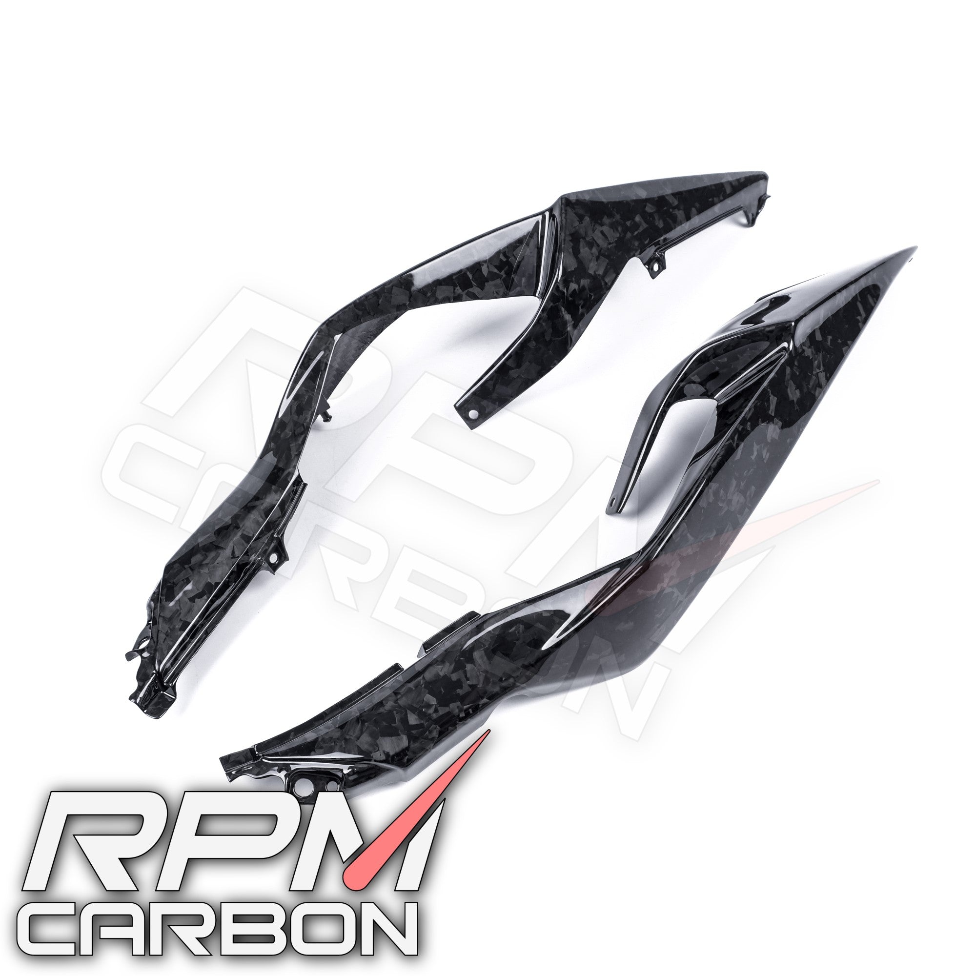 Carbon Fiber Kawasaki ZX-6R 2019+ Rear Seat Side Panels
