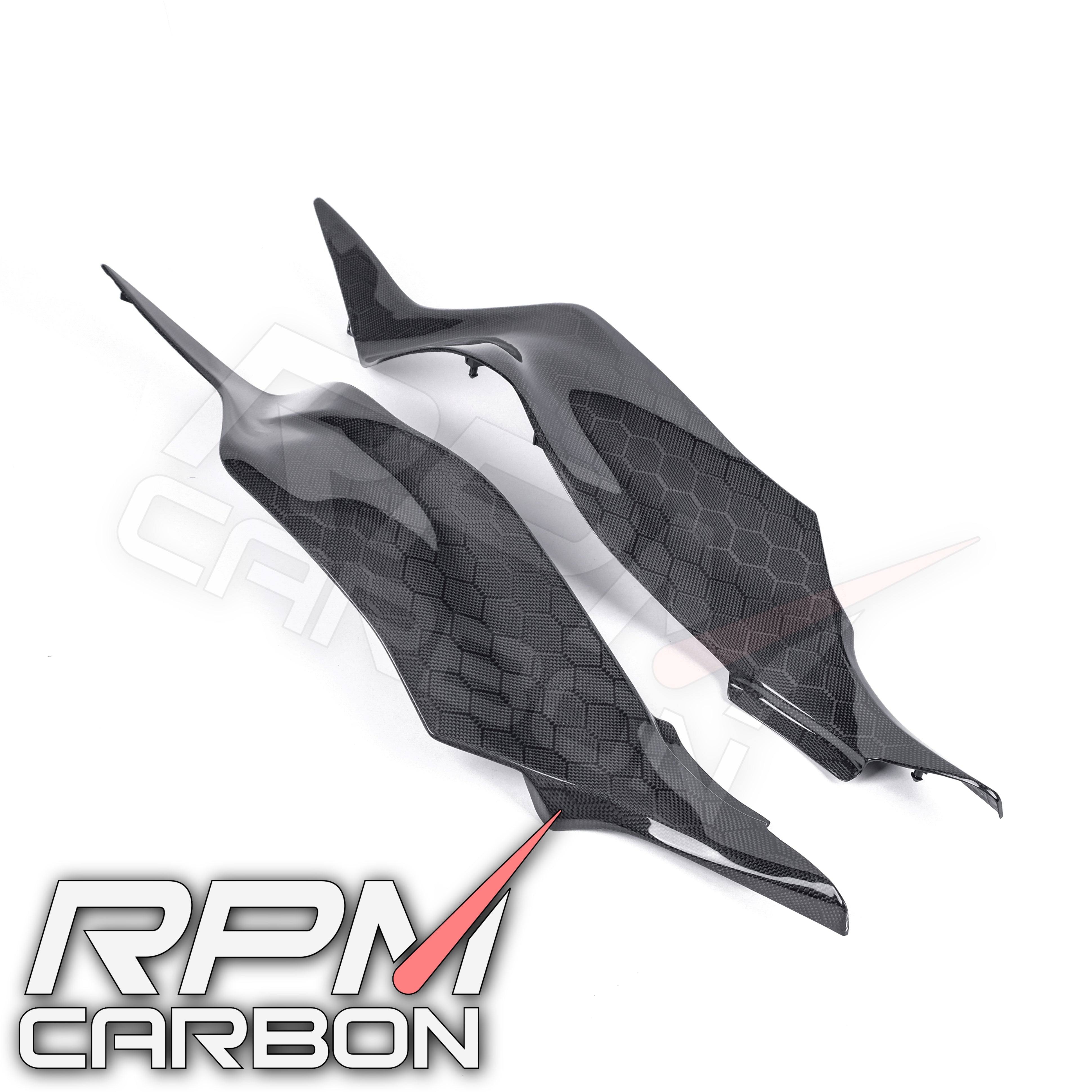 Carbon Fiber Kawasaki ZX-6R 2011+ Tank Side Panels