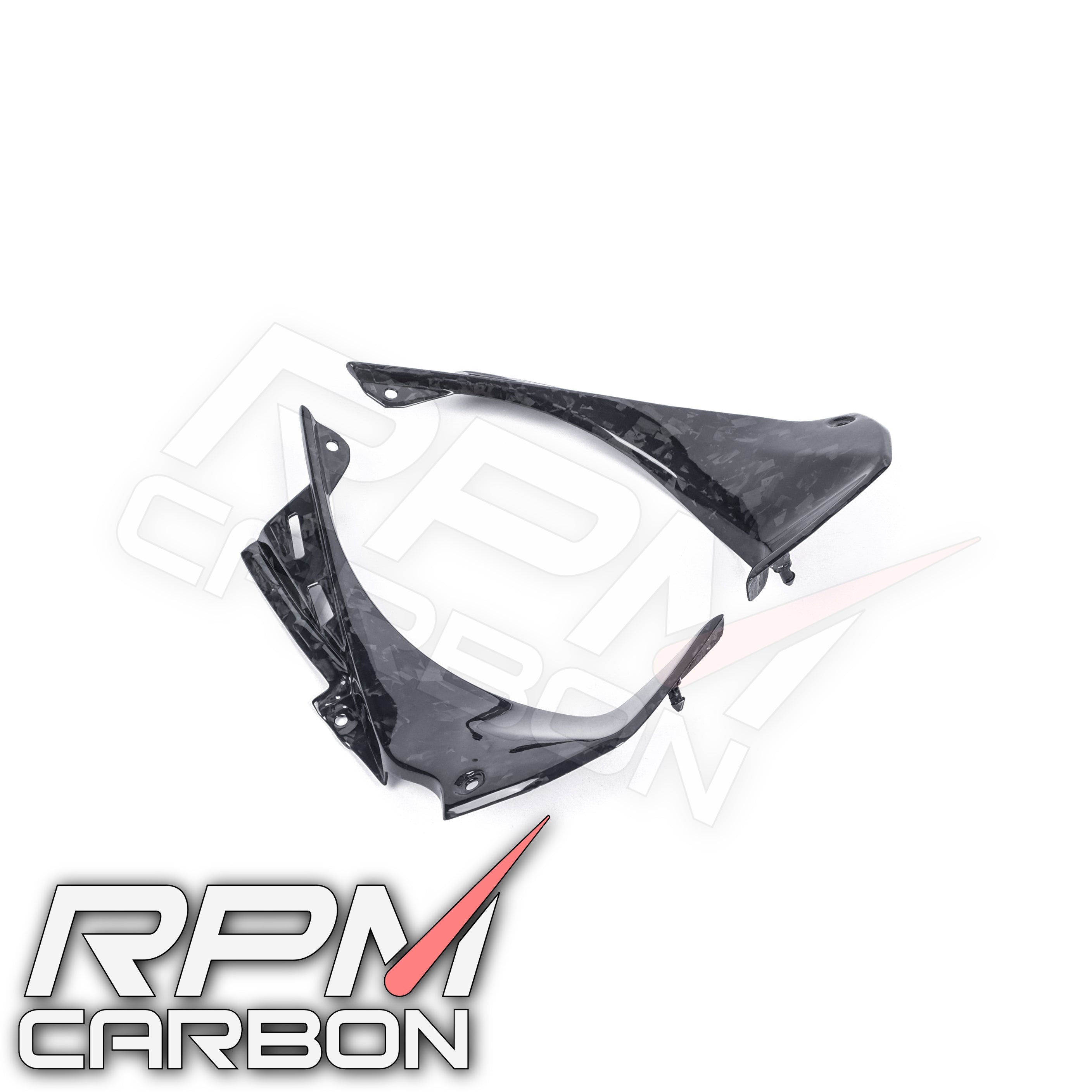 Kawasaki ZX-6R Carbon Fiber Dash Side Panels