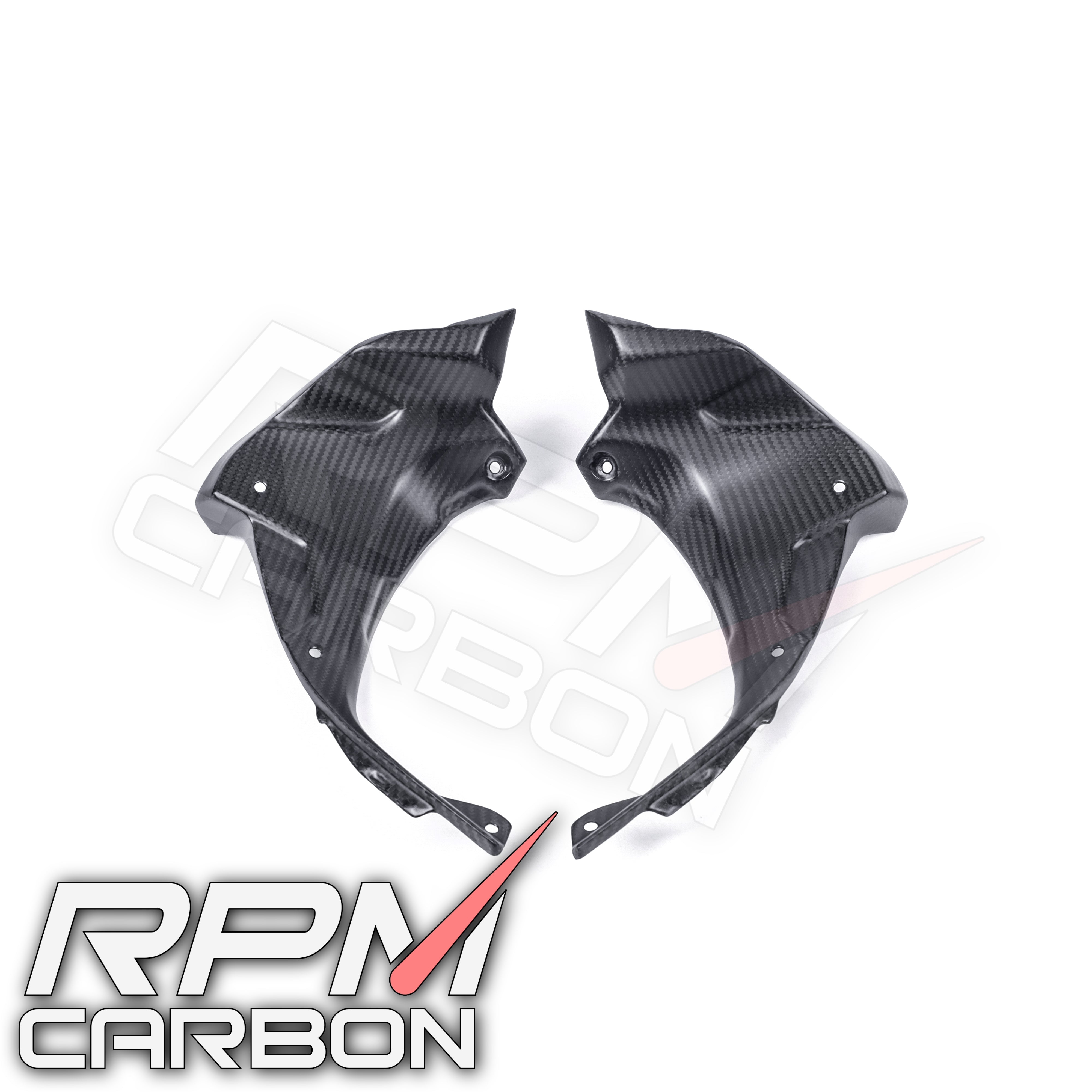 Carbon Fiber Kawasaki ZX-6R 2019+ Rear Seat Side Panels