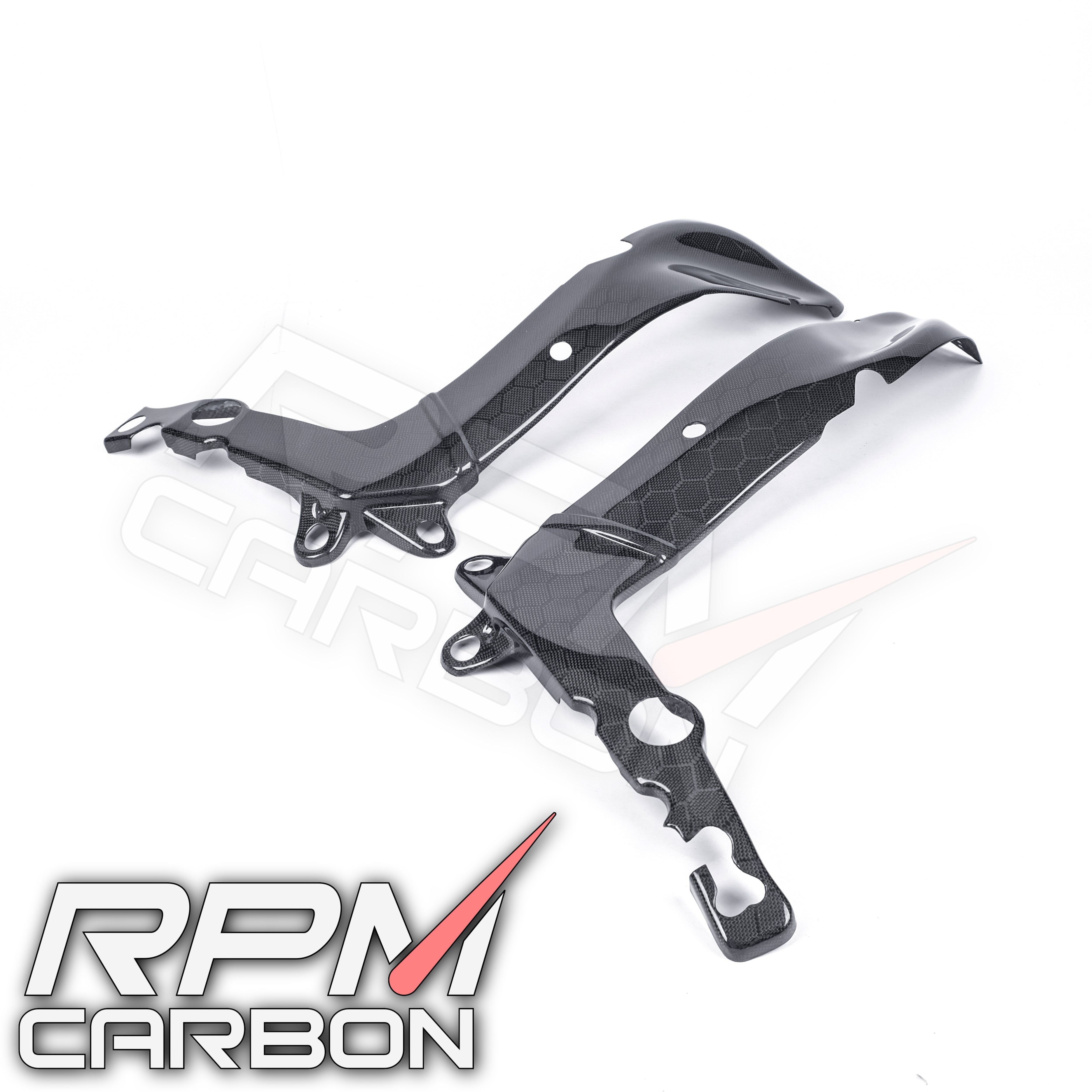 Carbon Fiber Kawasaki ZX-6R 2019+ Rear Seat Side Panels