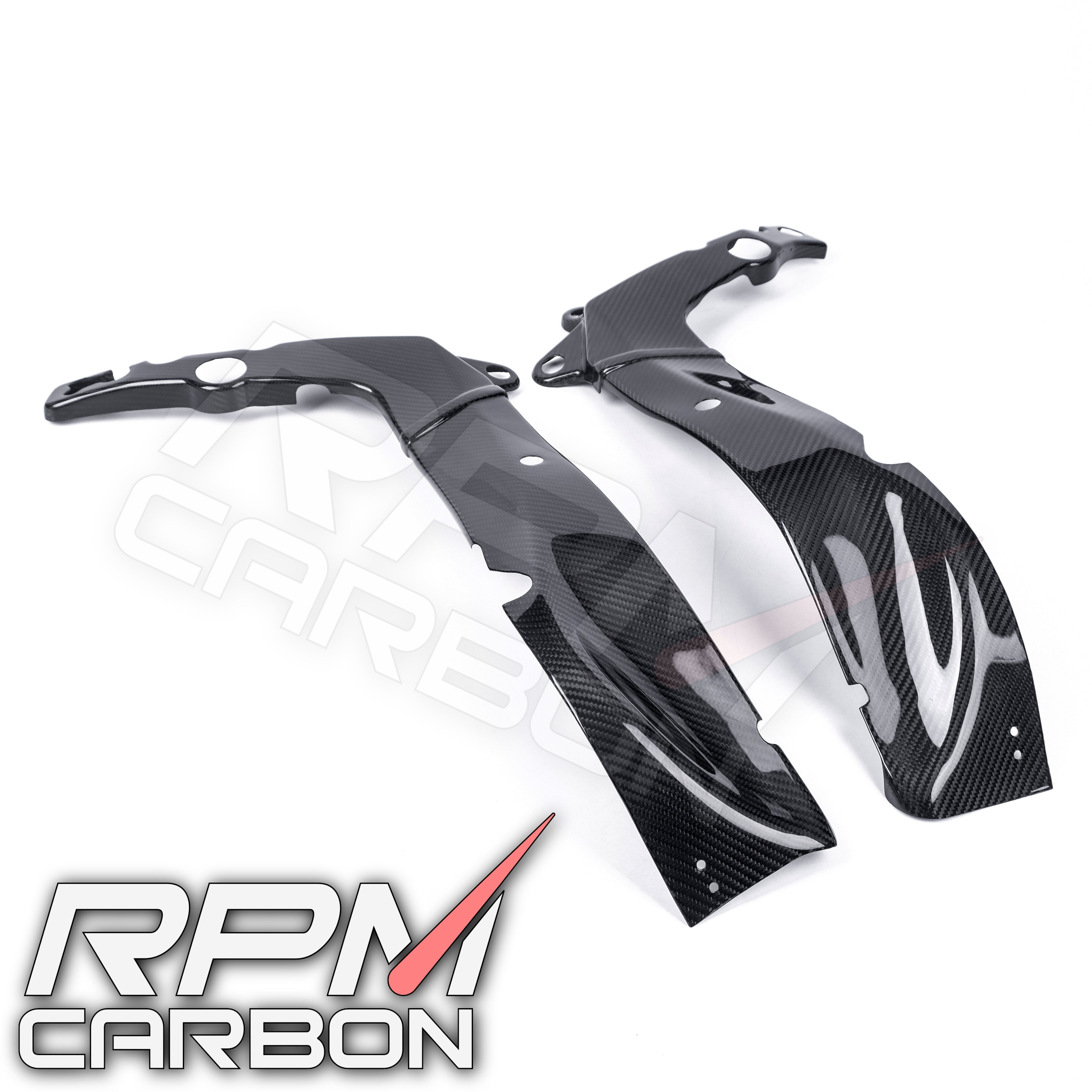 Carbon Fiber Kawasaki ZX-6R 2019+ Rear Seat Side Panels