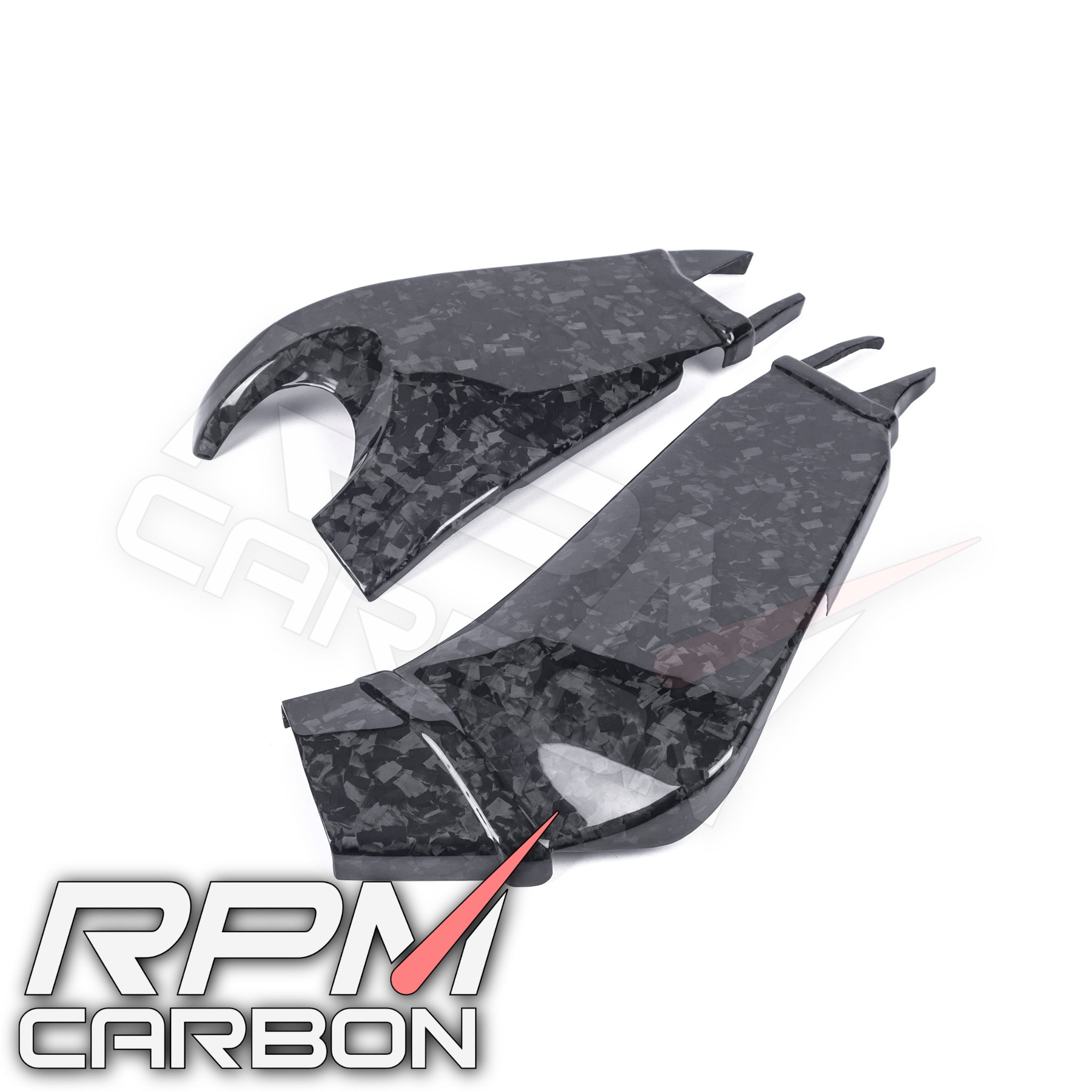 Kawasaki ZX-6R Carbon Swingarm Covers