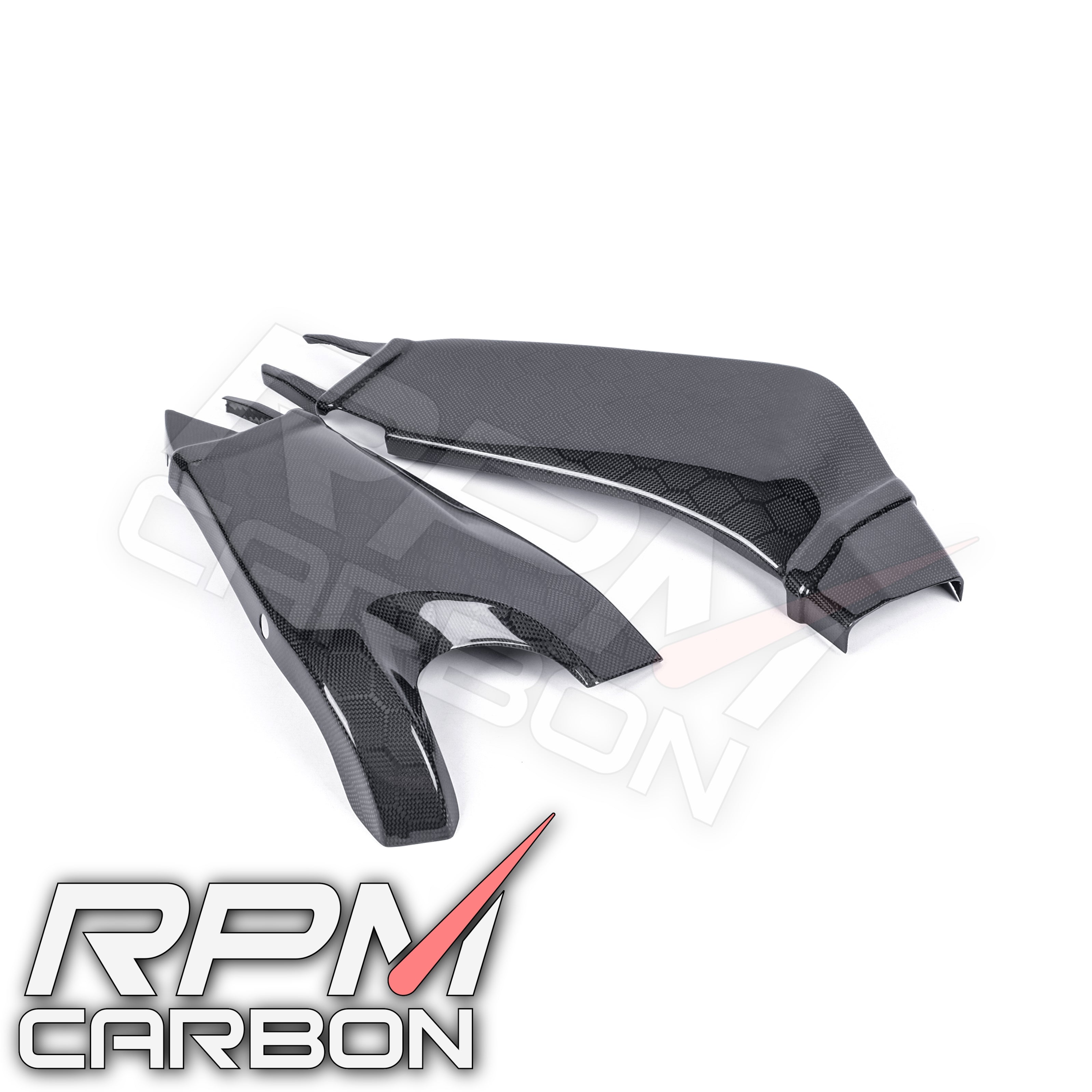 Carbon Fiber Kawasaki ZX-6R 2019+ Rear Seat Side Panels