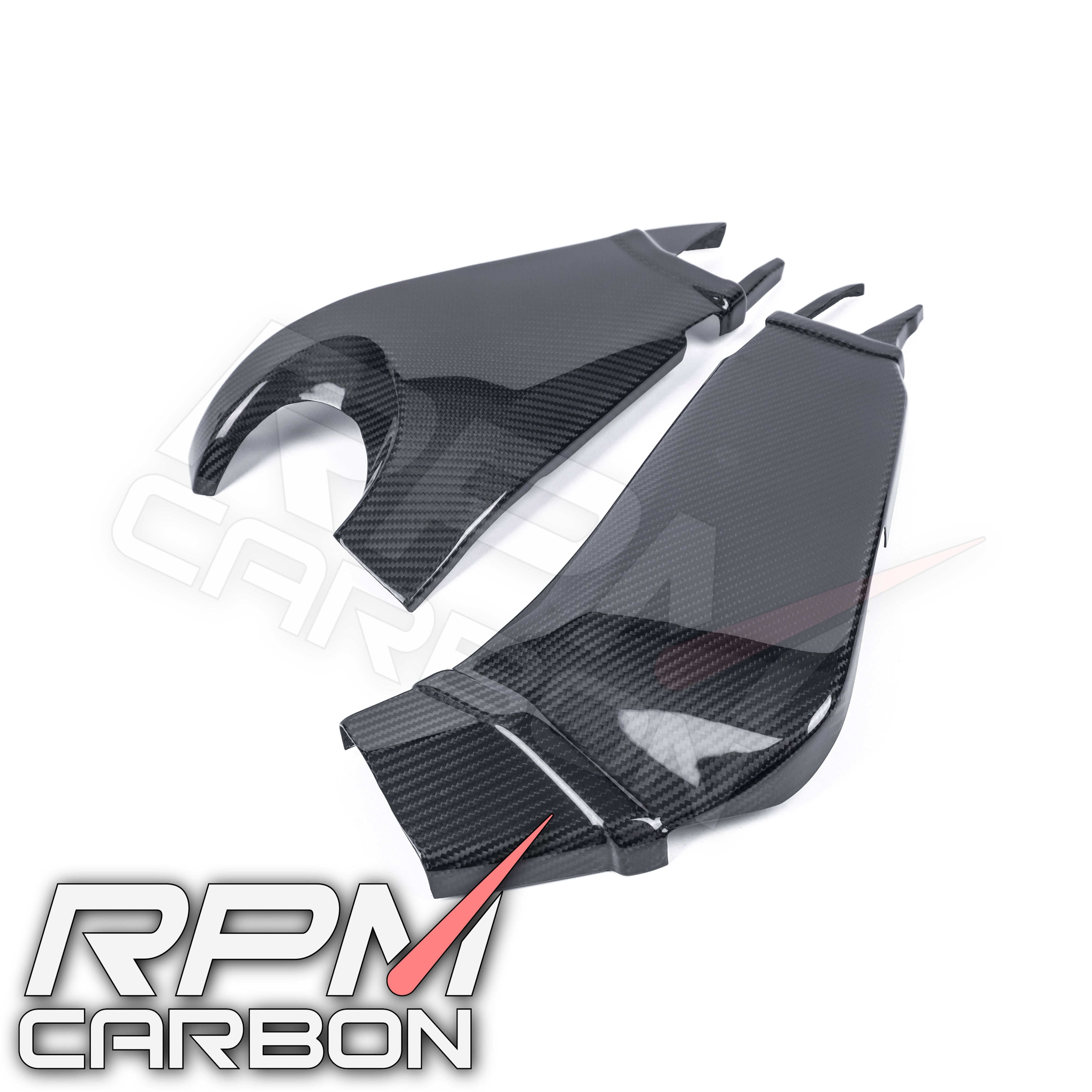 RON925ページ Carbon Fiber Kawasaki ZX-6R 2019+ Rear Seat Side Panels