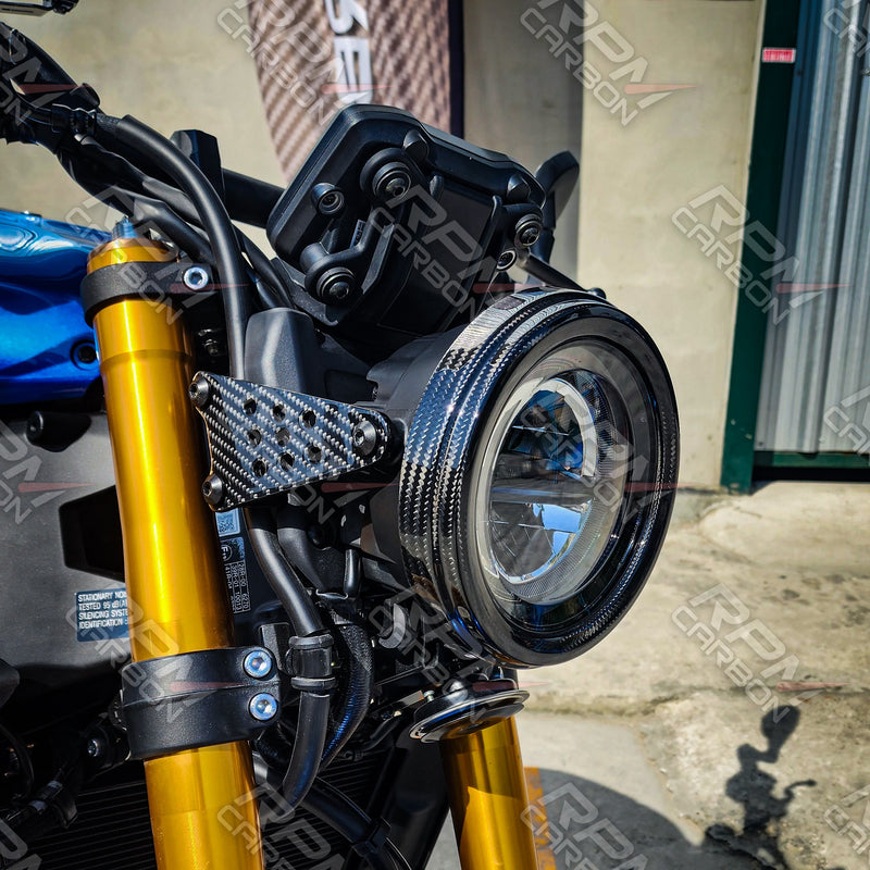 Yamaha XSR900 2022+Carbon Fiber Headlight Cover