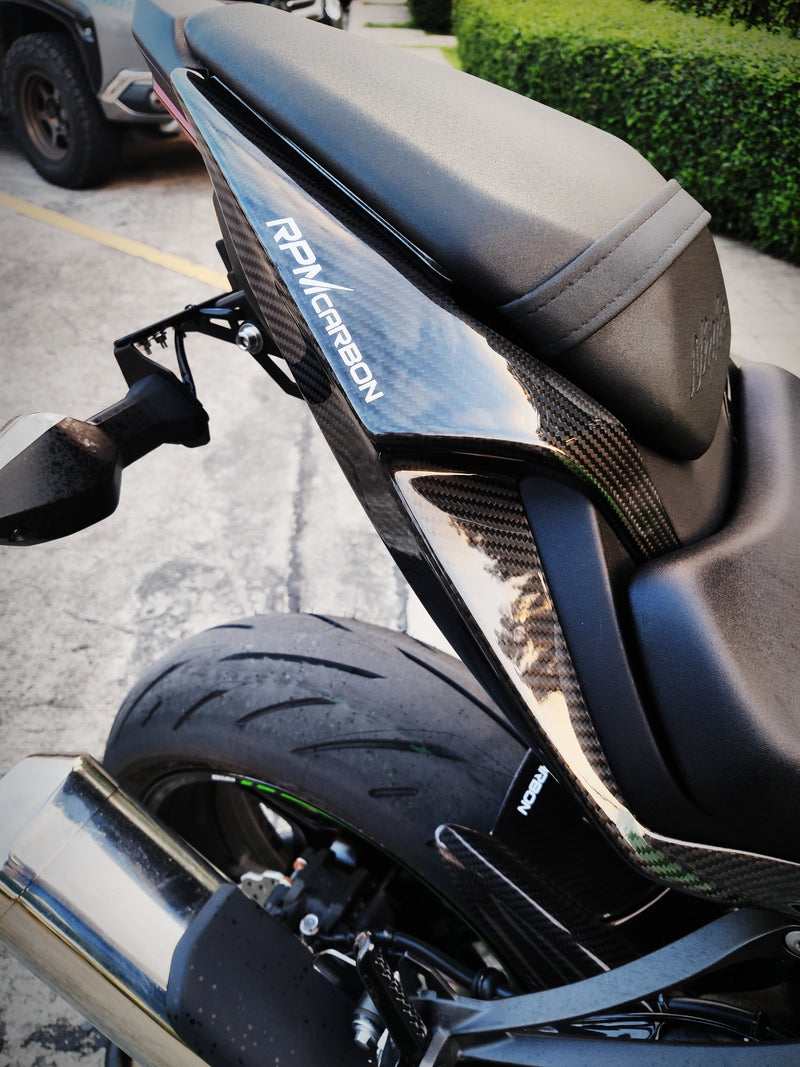 Carbon Fiber Kawasaki ZX-6R 2019+ Rear Seat Side Panels