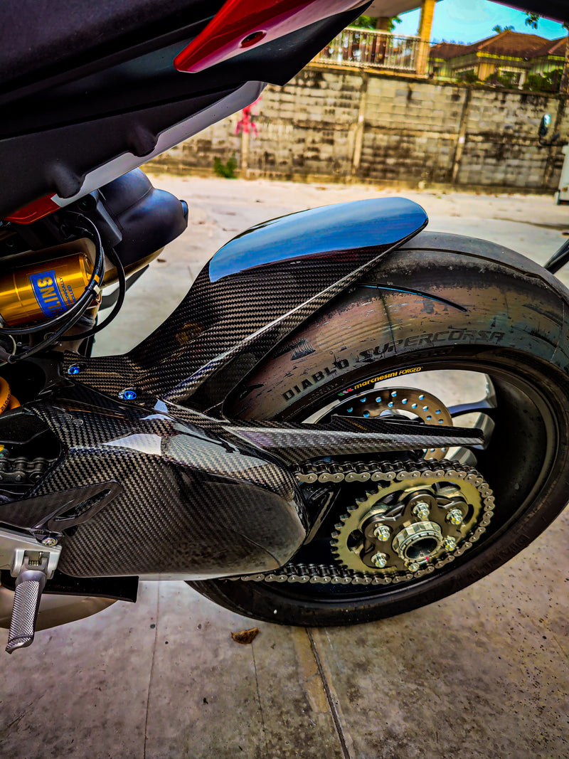 Ducati Panigale/Streetfighter V4 Carbon Fiber Rear Fender