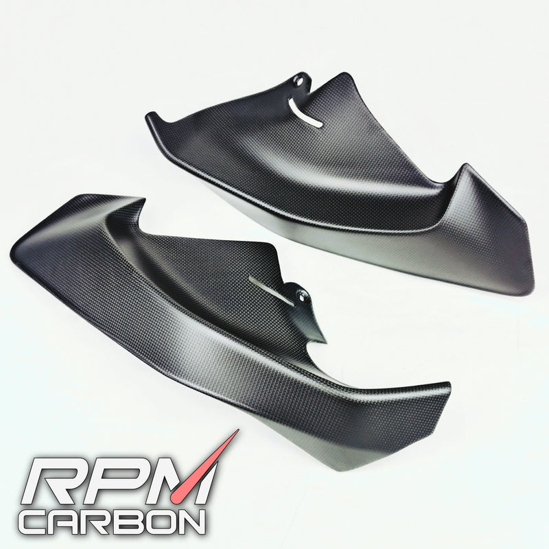 Ducati Panigale V4 Carbon Fiber Upper Side Fairings