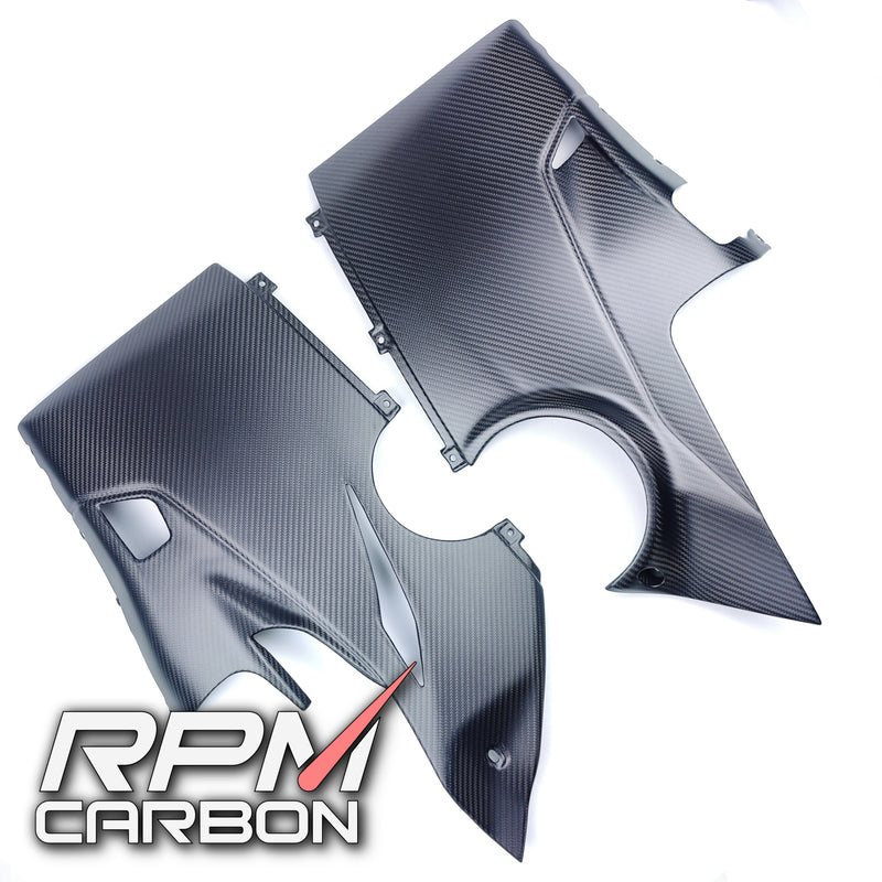 Ducati Panigale V4 Carbon Fiber Lower Side Fairings OEM Design