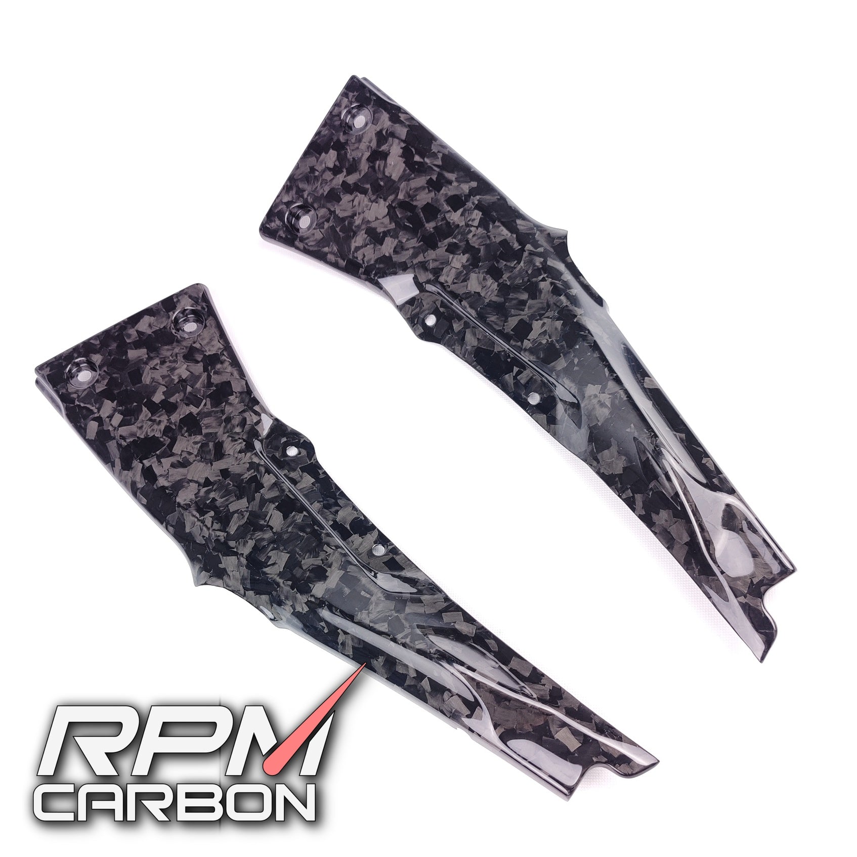 Kawasaki ZX-10R Carbon Fiber Subframe Covers Protectors