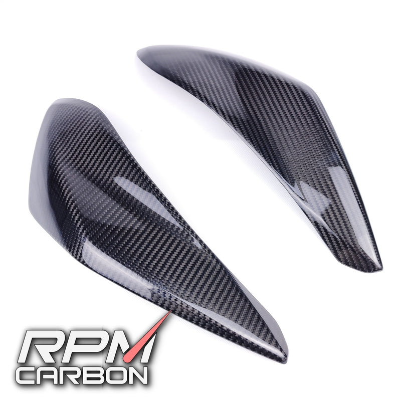 Ducati Hypermotard 950 Carbon Fiber Exhaust Side Covers Panels
