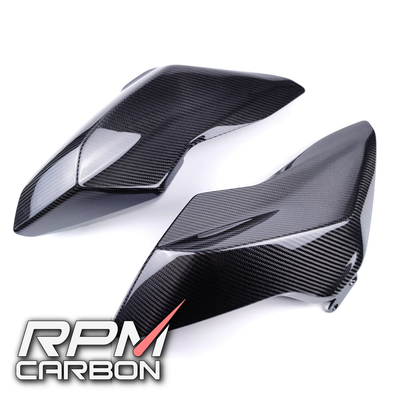 Carbonteile für dein Motorrad, Carbon Kennzeichenhalter für Ducati  Hypermotard 950 2019- Carbon+Fiberglas Leinwand Glossy Carbon+Fiberglas, Leinwand, Glossy