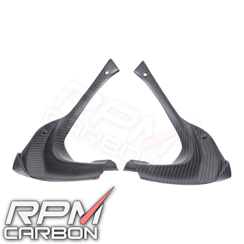 Aprilia RSV4 Carbon Fiber Dash Side Panels Covers
