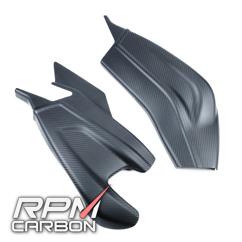 BMW S1000RR S1000R Carbon Fiber Swingarm Covers Protection