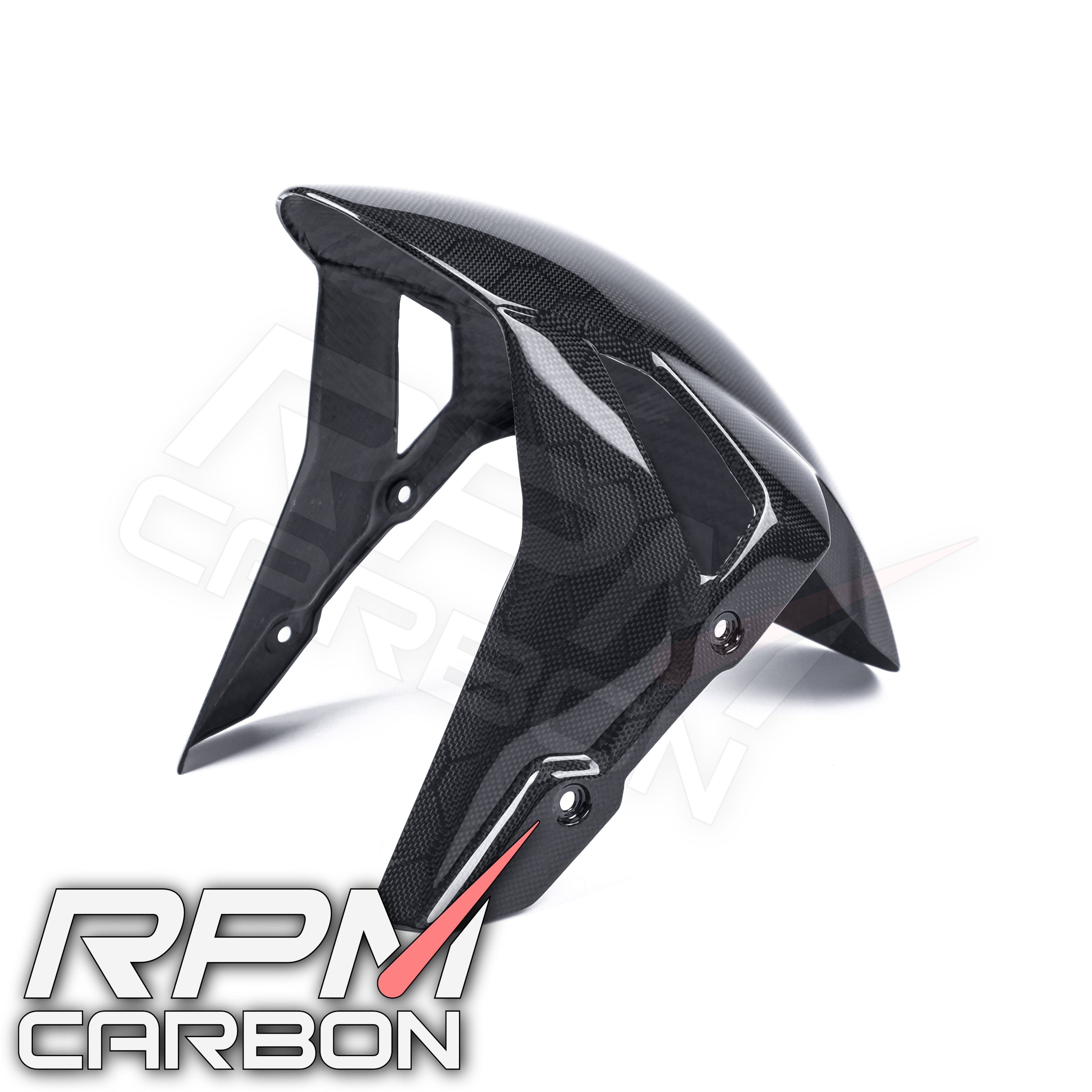 BMW S1000RR S1000R Carbon Fiber Front Fender Hugger Mudguard
