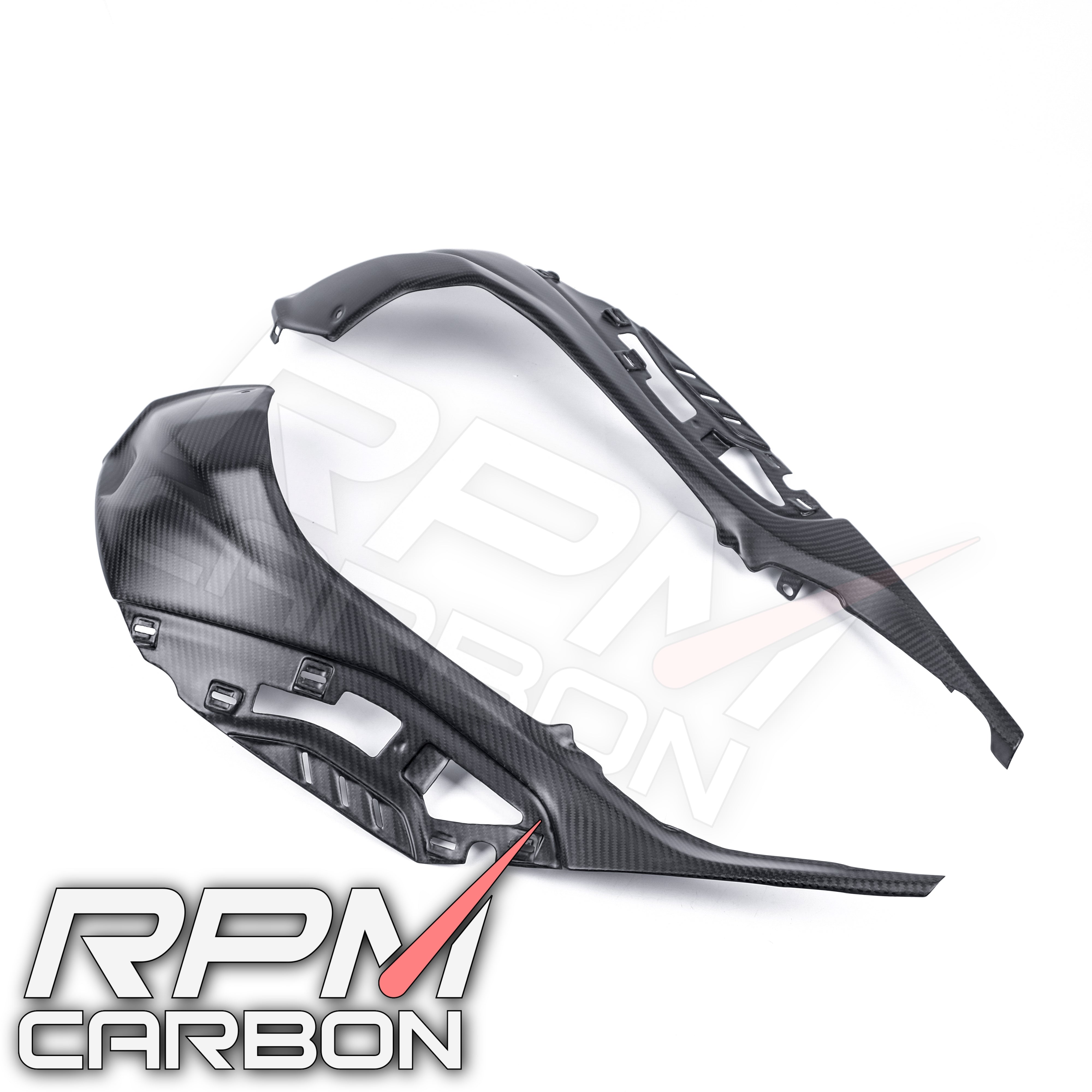 BMW S1000RR 2020 Tank Side Panels (OEM Version) in Carbon Fiber