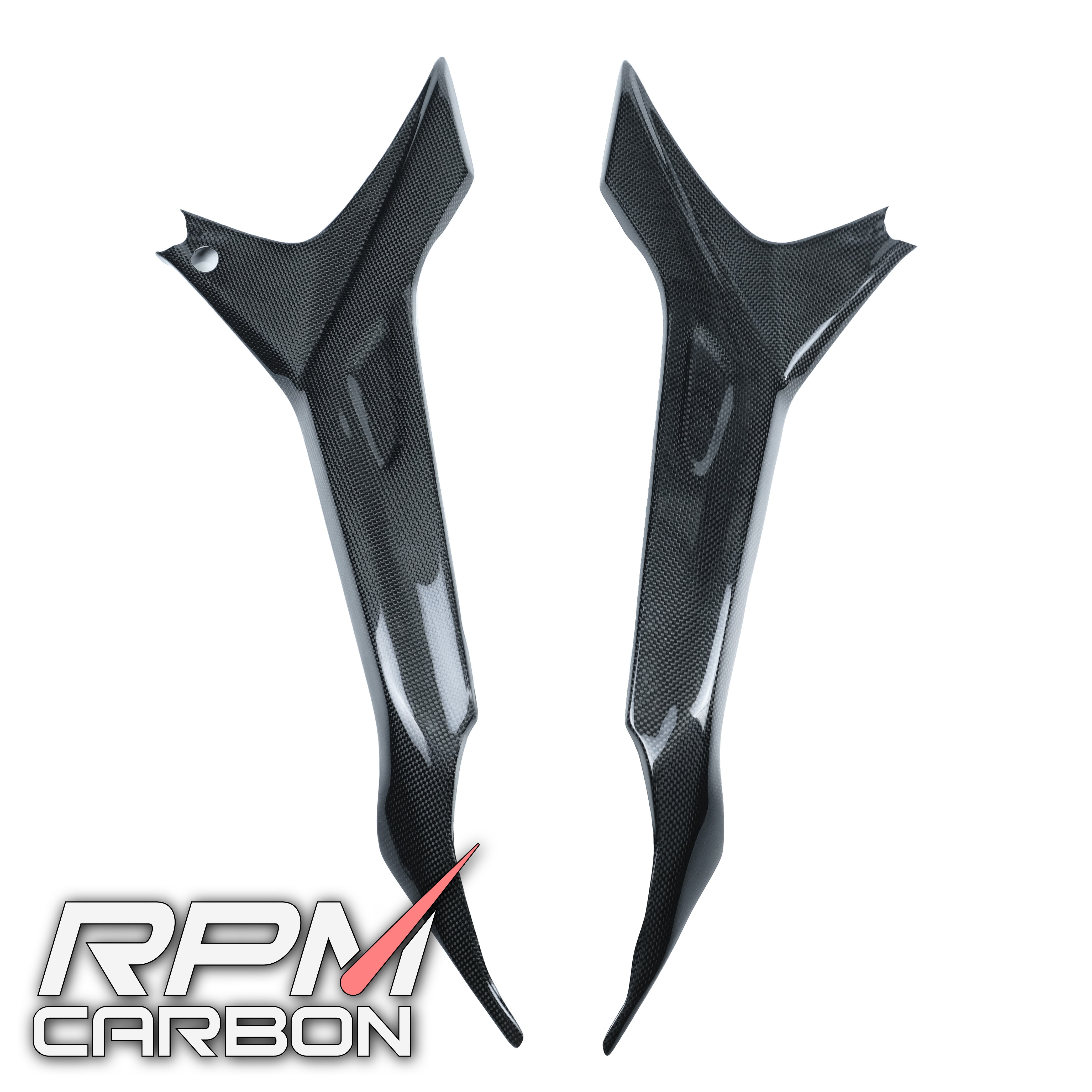 Ducati Hypermotard 821/939 Carbon Fiber Subframe Covers