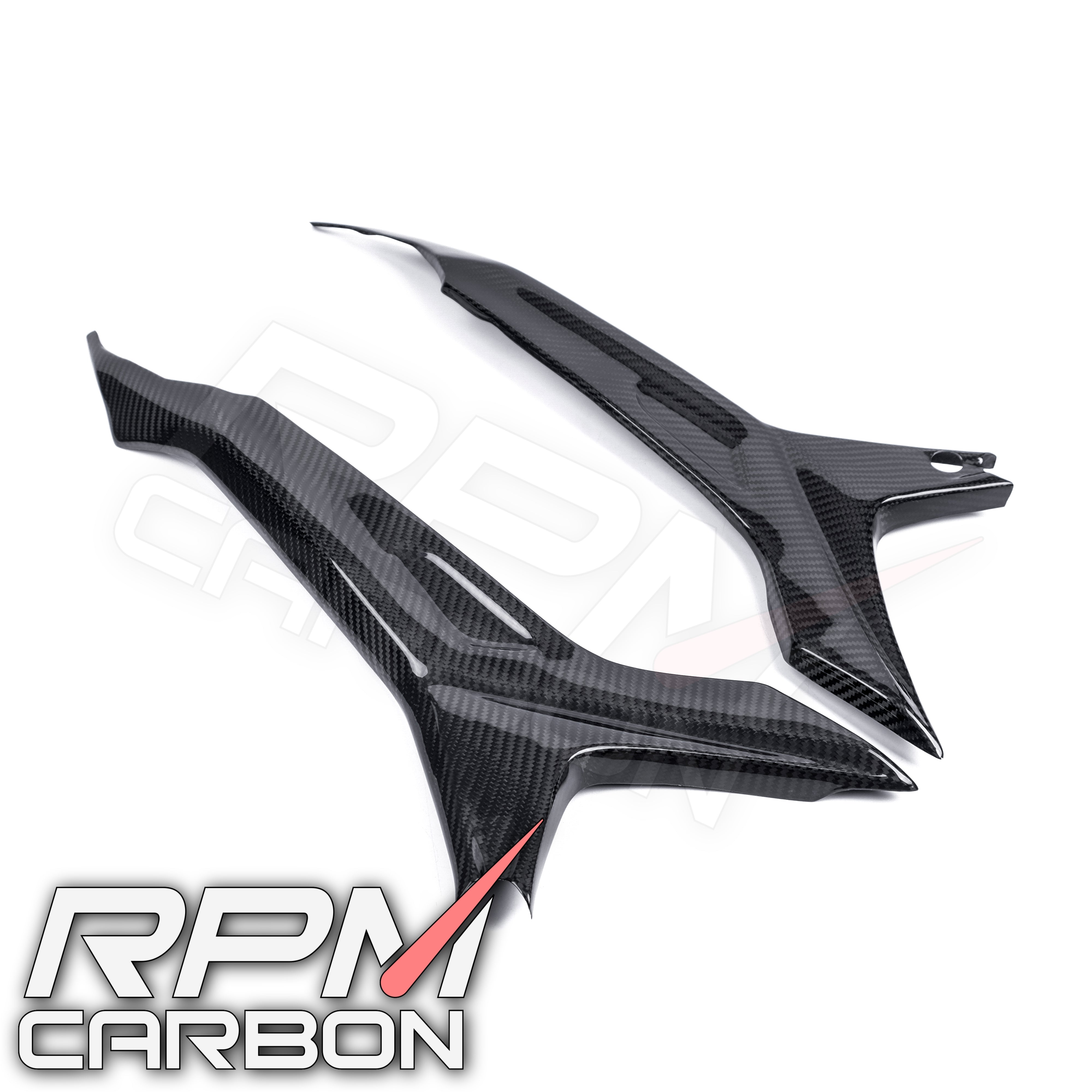 Ducati Hypermotard 821/939 Carbon Fiber Subframe Covers