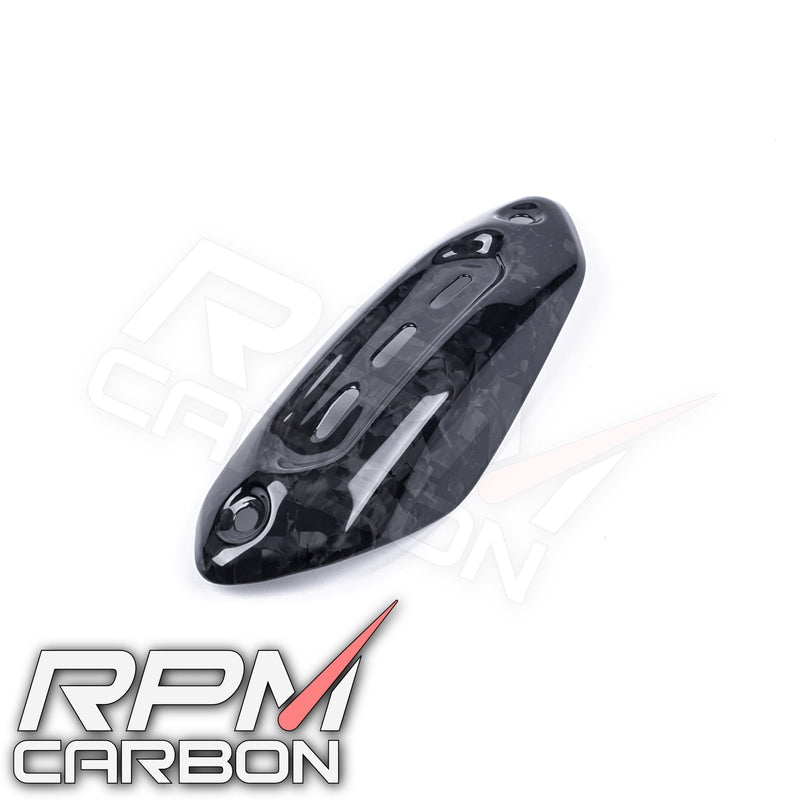 Carbon Fiber Heat Guard For Ducati Hyperstrada Hypermotard 821 939 950 2013-2022