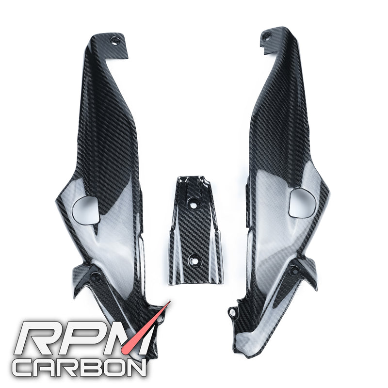 Ducati Hypermotard 950 Carbon Fiber Undertail Side Panels