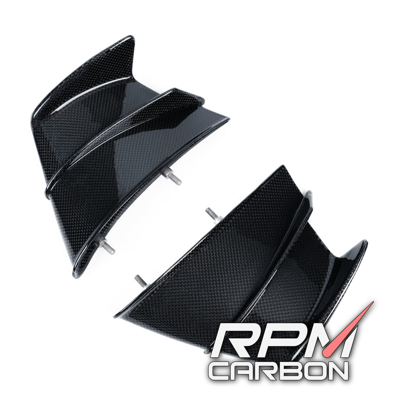 Carbon Fiber Frame Covers Protectors for Ducati Panigale V4 / V4S
