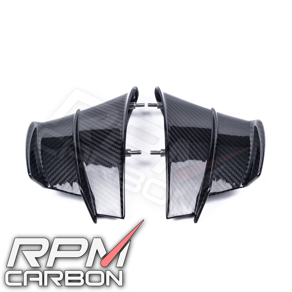 Carbon Fiber Frame Covers Protectors for Ducati Panigale V4 / V4S