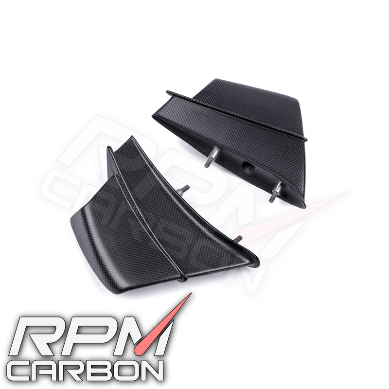 Carbon Fiber Frame Covers Protectors for Ducati Panigale V4 / V4S / V4R.