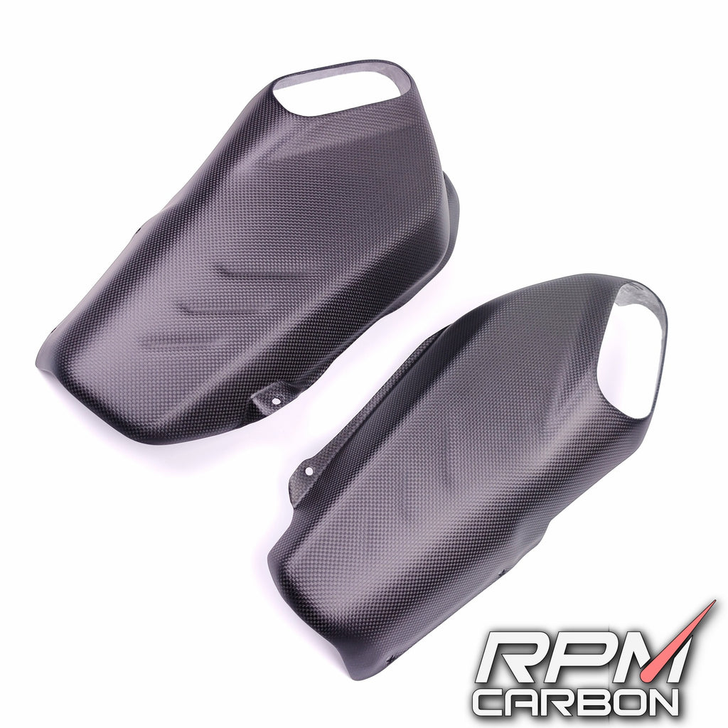 Ducati Panigale/Streetfighter V4 Carbon Fiber Stock Exhaust Side Panel