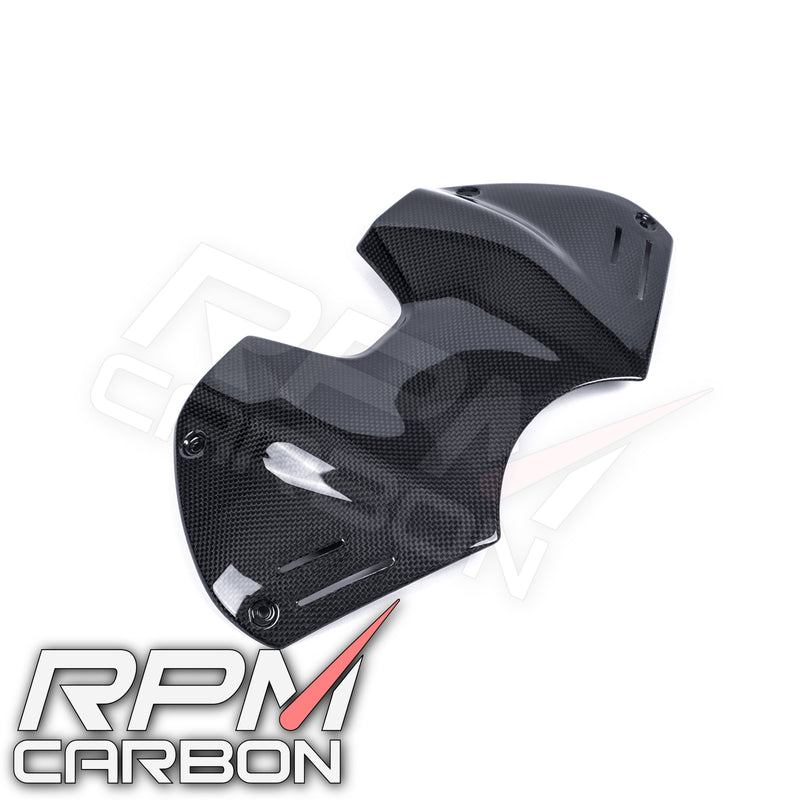 Ducati Panigale V4 2022+ Carbon Fiber Airbox Battery Cover