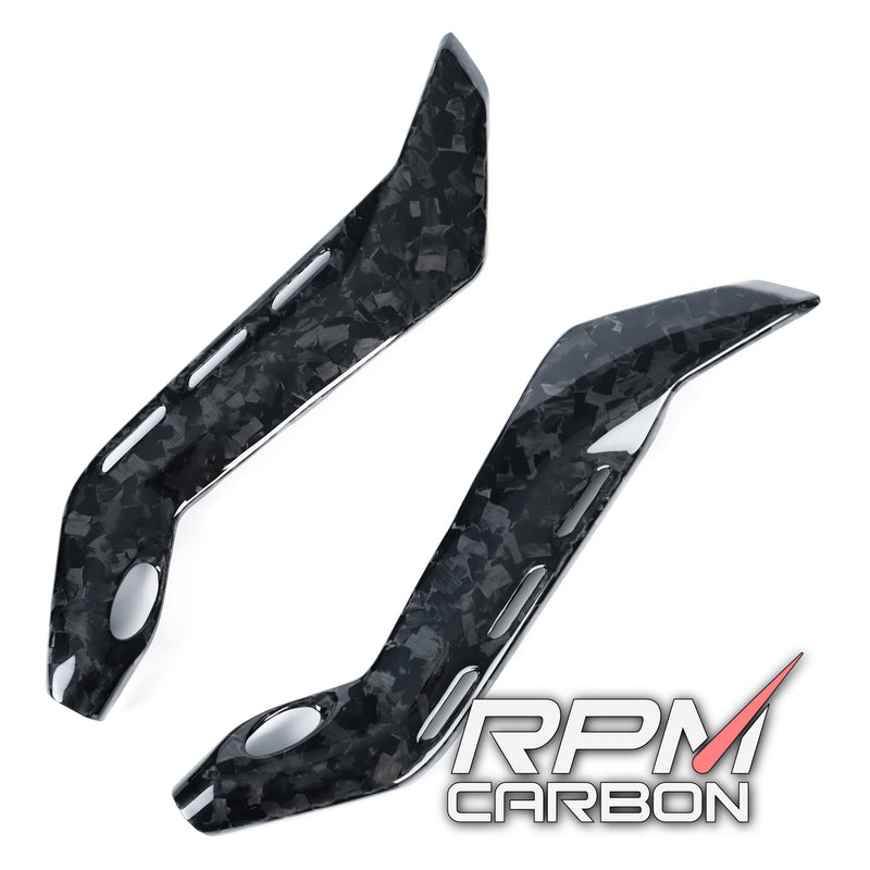 Ducati Panigale V4 Carbon Fiber Sub-Frame Covers Protectors Normal Version